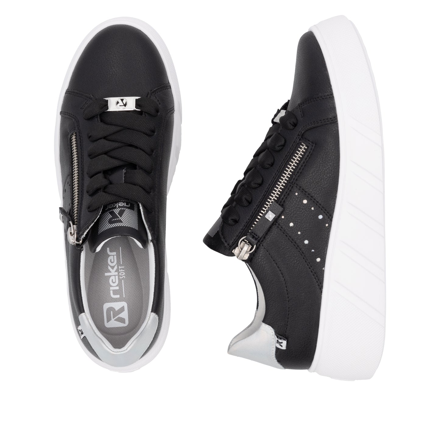 Rieker Sport Women's Trainer - Black | W2605-00