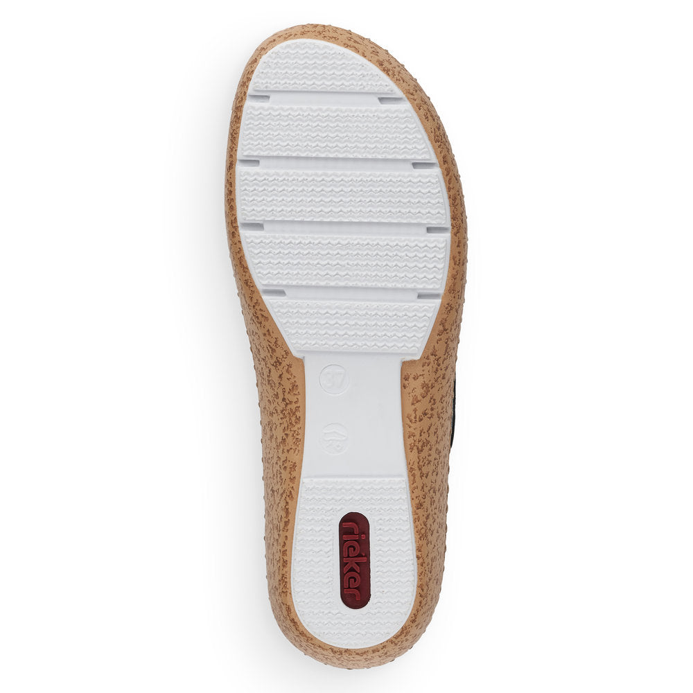 Rieker Women's Mary Jane Shoe - Blue | 44896-15