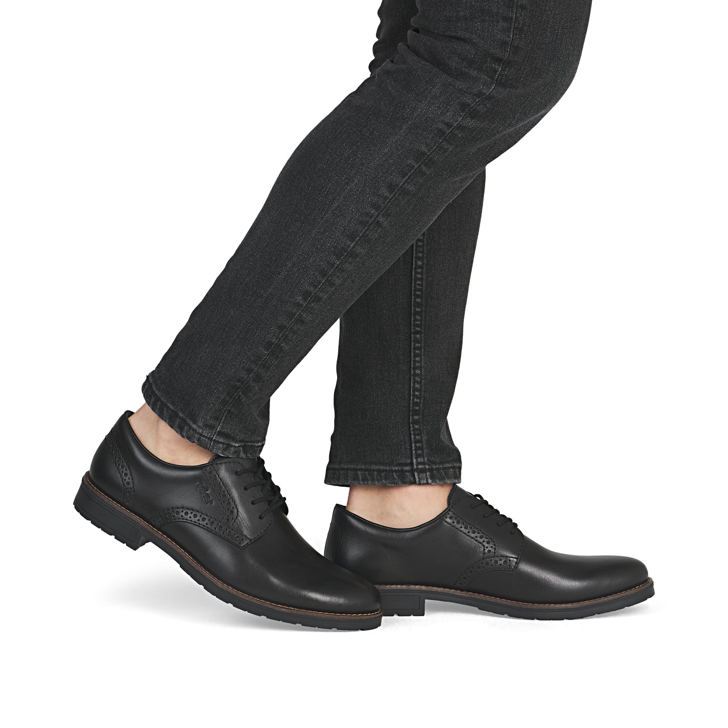 Rieker Men's Shoes - Black | 14642-00