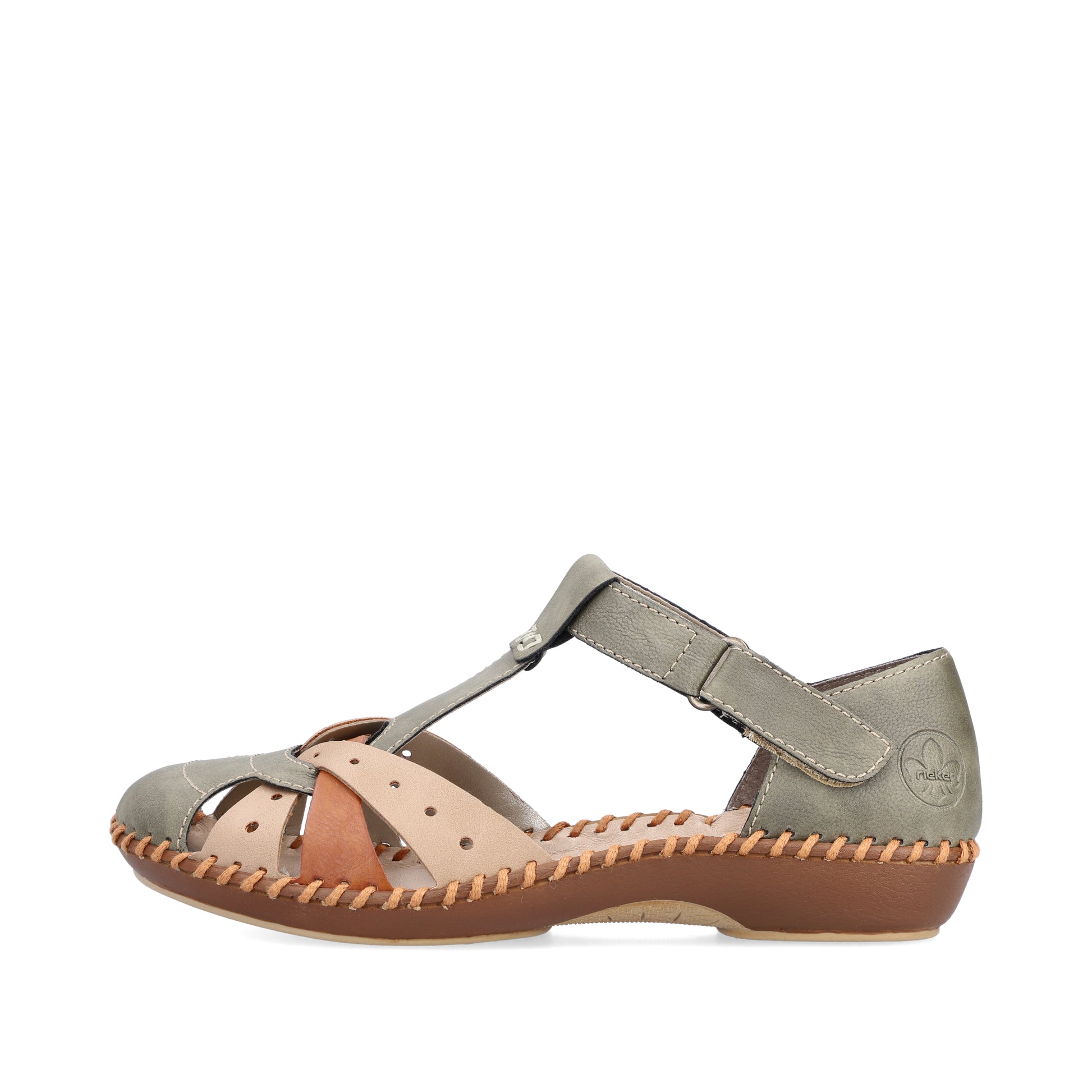 Green Hook & Loop Shoes for Women | Rieker M1655-54