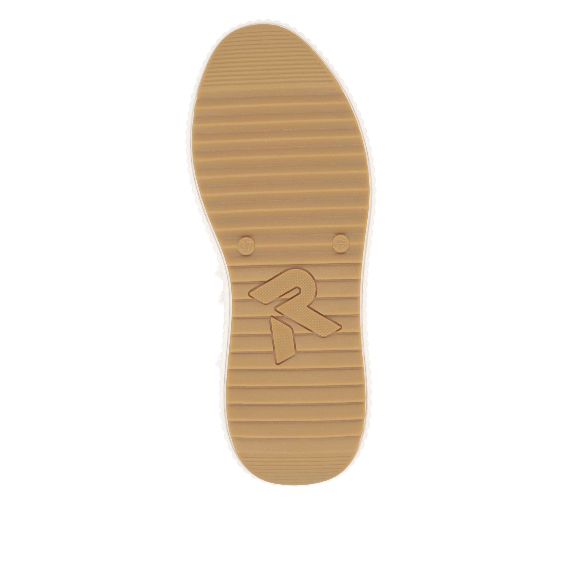 Beige Zip Boots for Women | Rieker Sport W1772-62