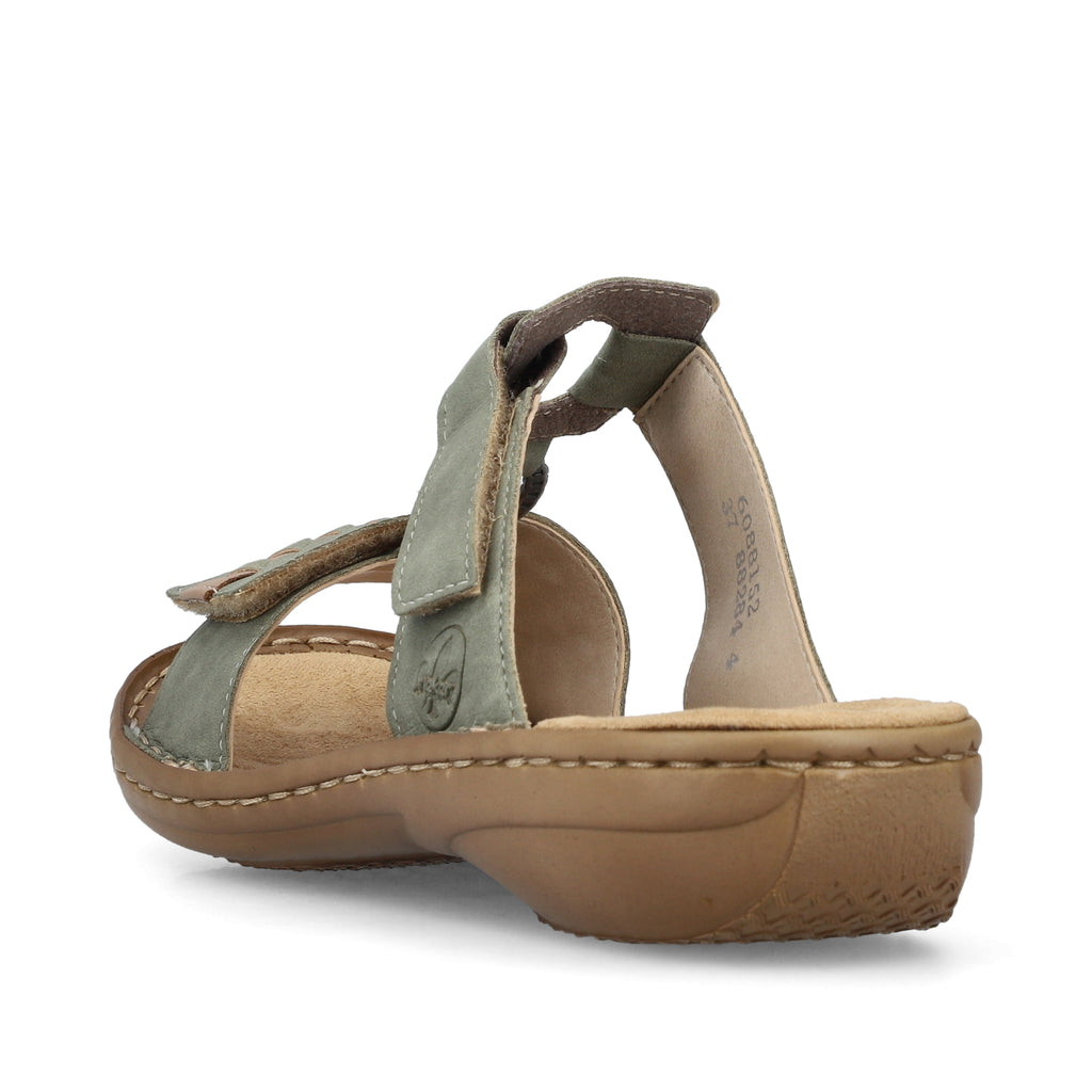 Green Hook & Loop Sandals for Women | Rieker 60881-52