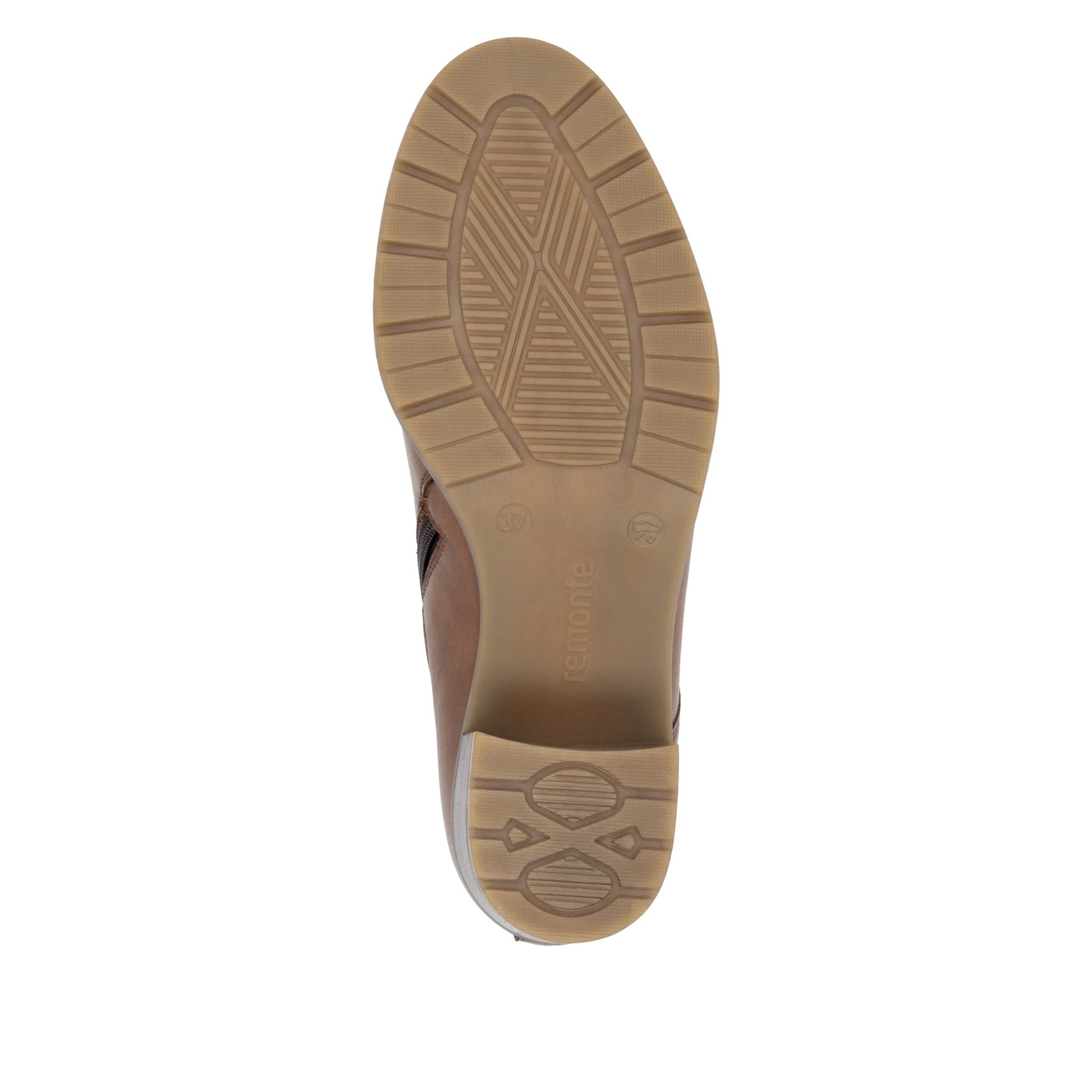 Brown Zip Boots for Women | Remonte D2A74-24