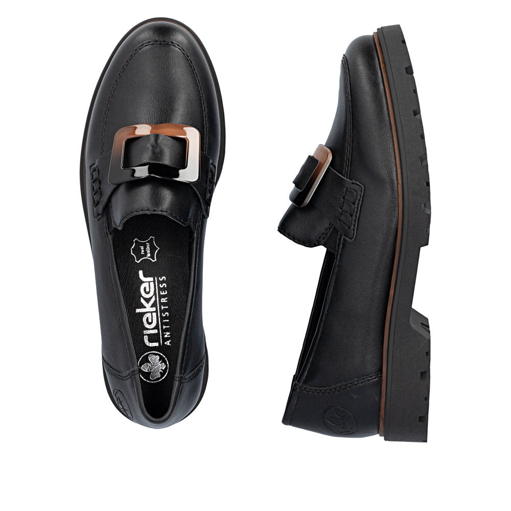 Women's Loafer Shoe - Black | 45553-00