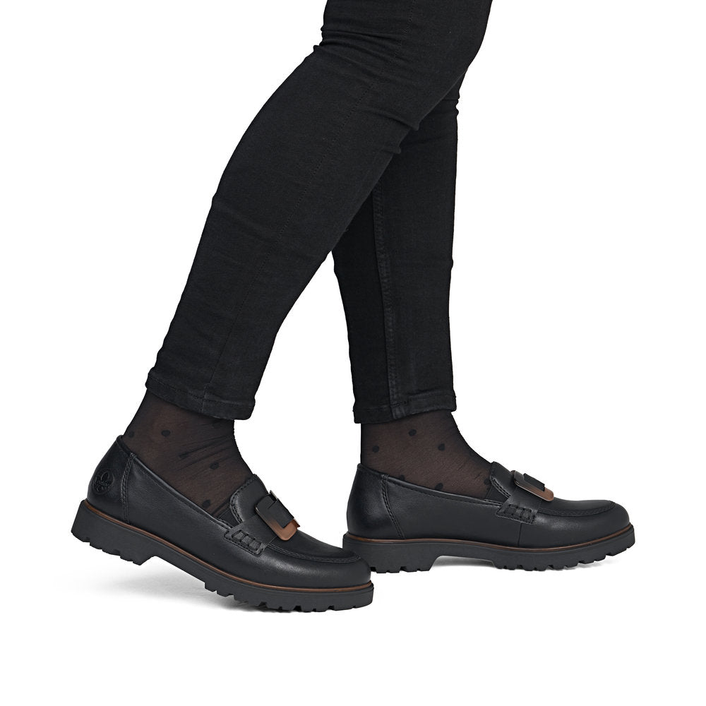 Women's Loafer Shoe - Black | 45553-00