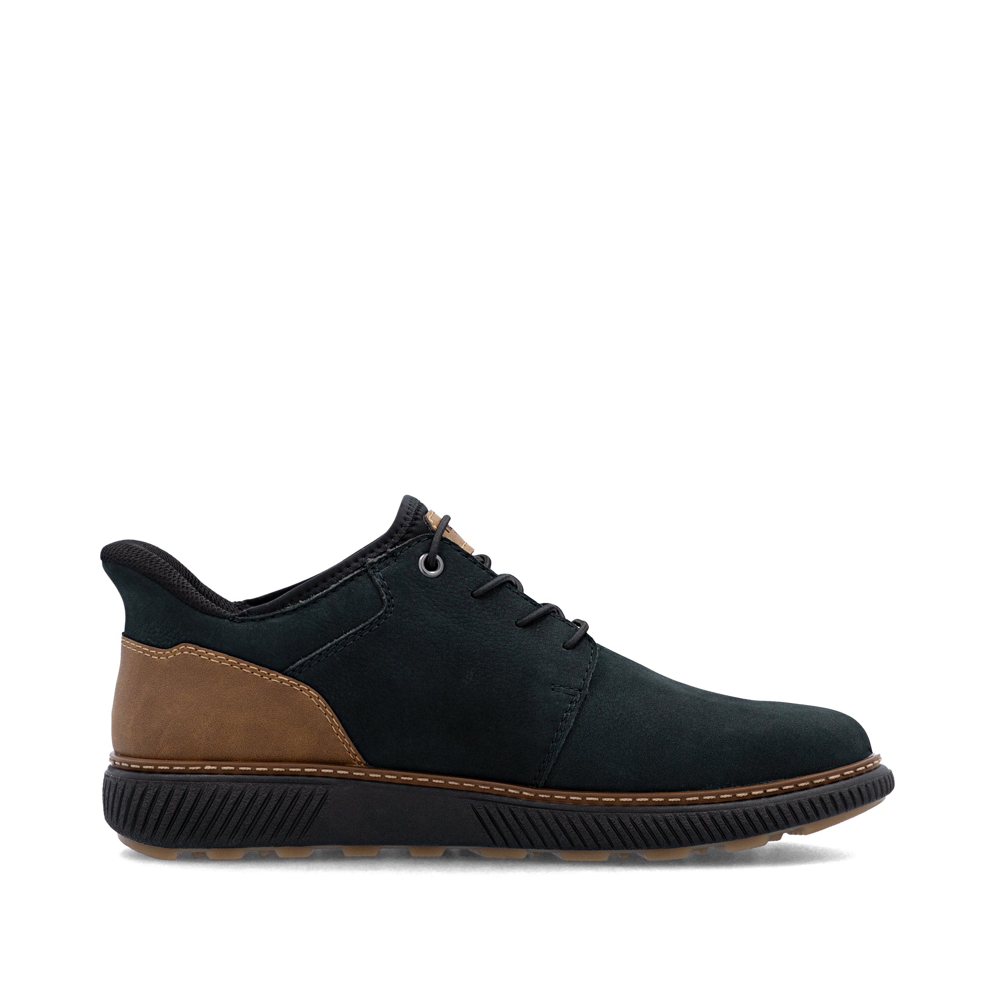 Blue Elasticated Shoes for Men | Rieker B3357-15