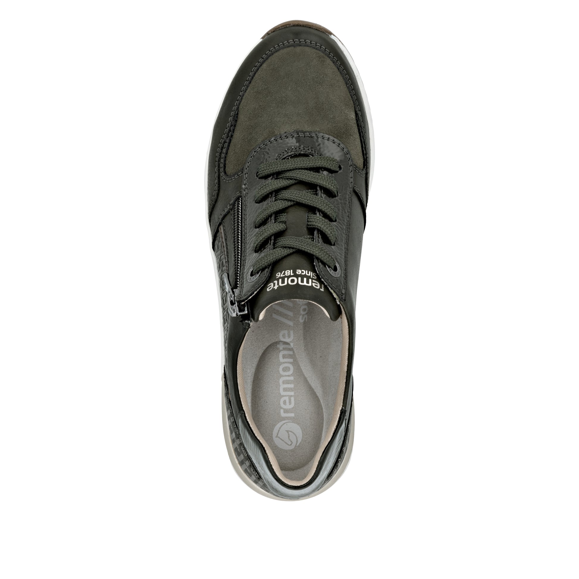 Green Zip Shoes for Women | Remonte D0T16-54