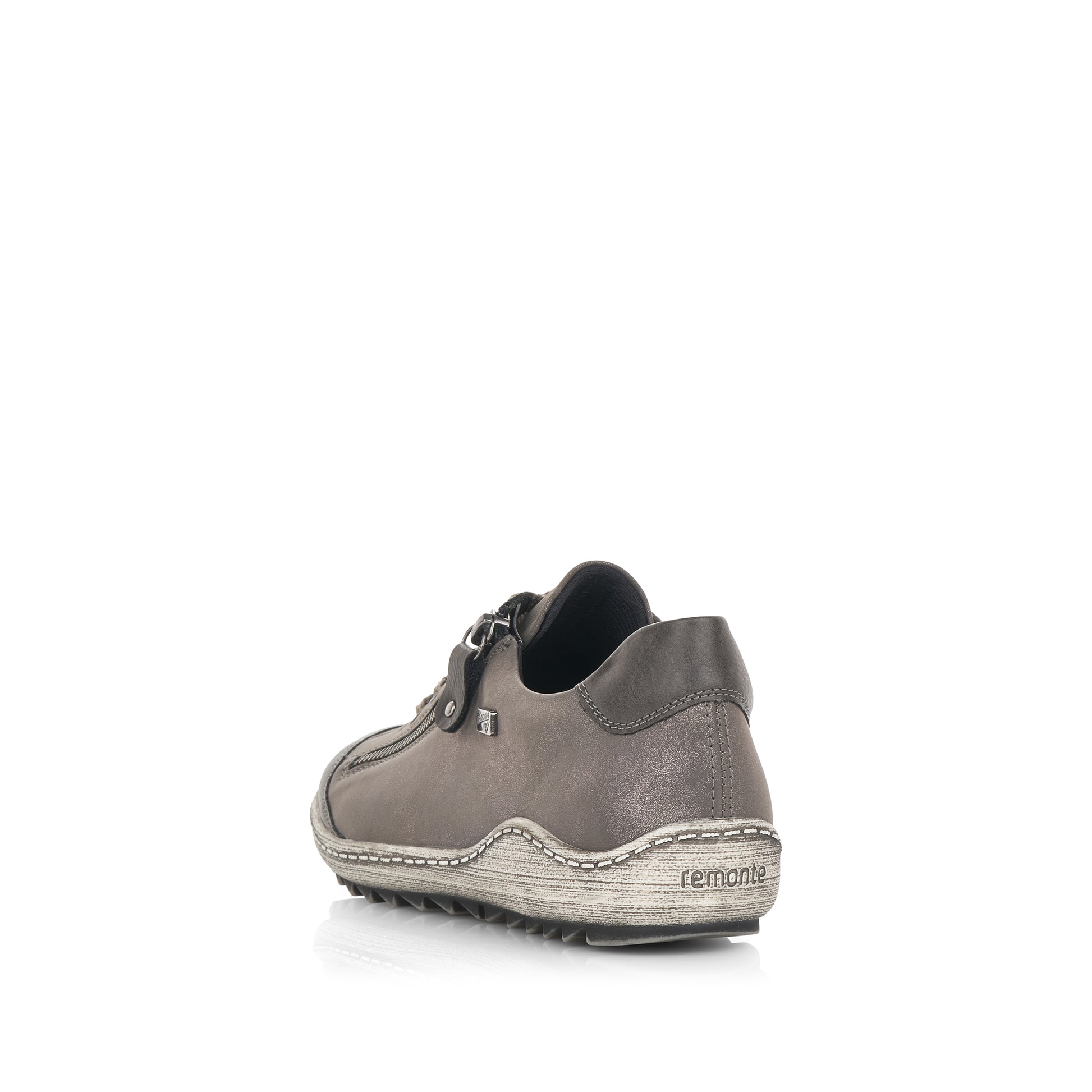 Grey Zip Shoes for Women | Remonte R1402-44