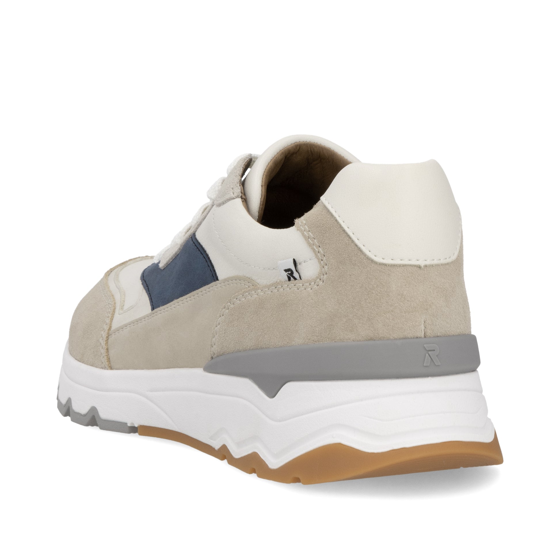 Beige Elasticated Shoes for Men | Rieker U0906-81