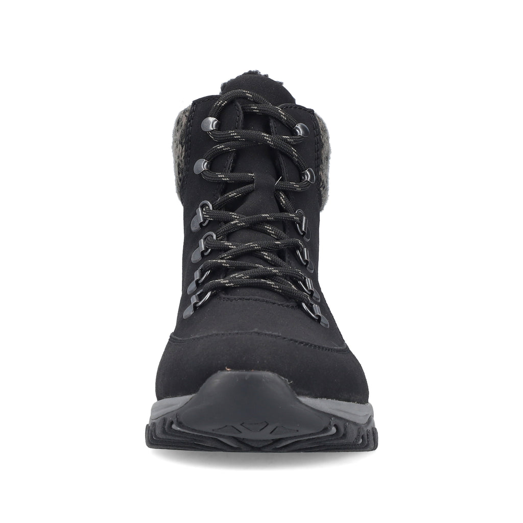 Black Elasticated Boots for Women | Rieker M9610-00