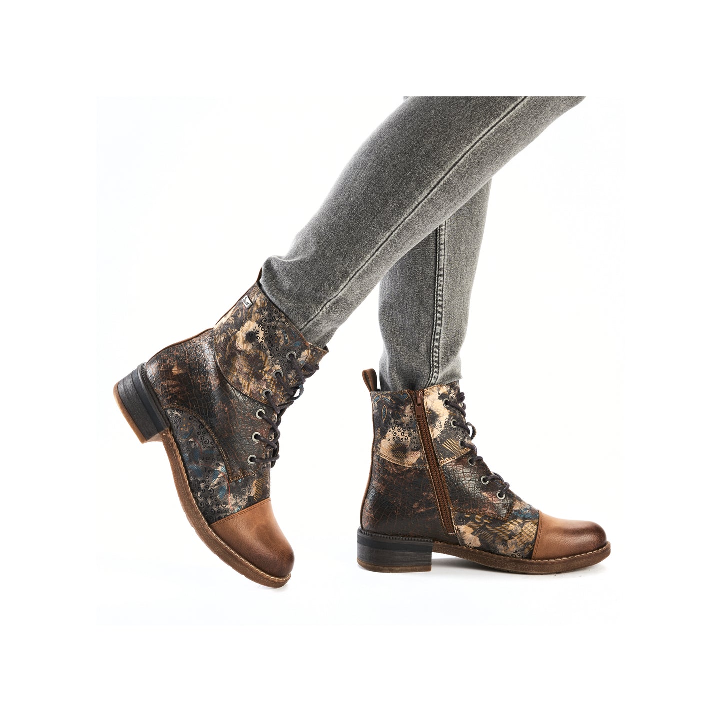 Rieker Woman's Boots - Multi-Coloured | 94611-90