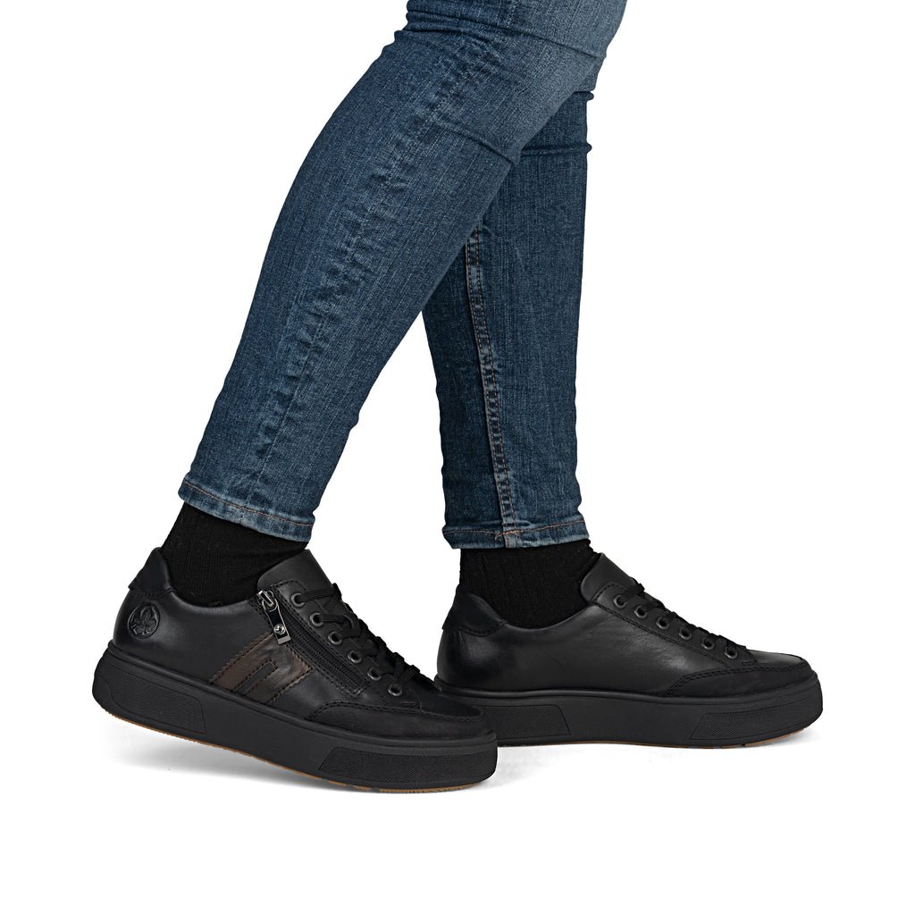 Black Zip Shoes for Women | Rieker M7711-00