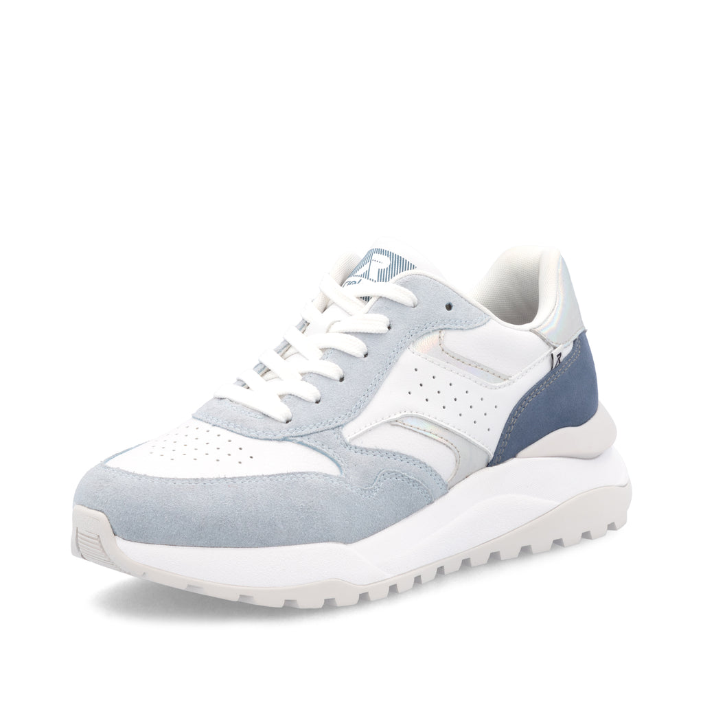 White Elasticated Shoes for Women | Rieker Sport W2500-80
