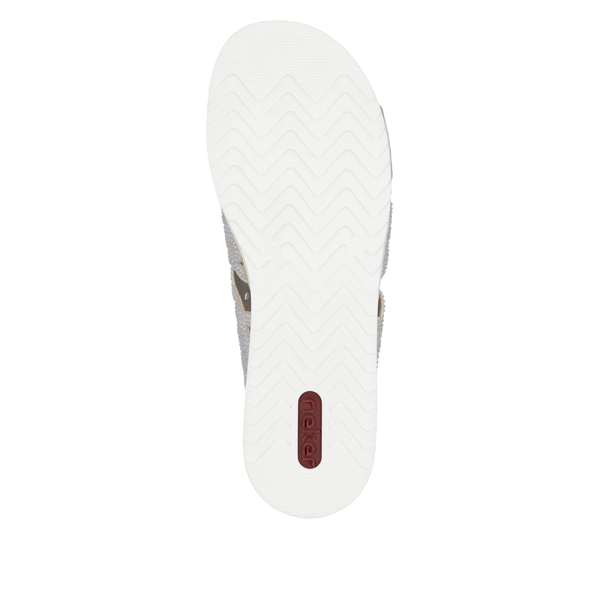 Rieker Women's Beige Mule Sandal | V0689-63