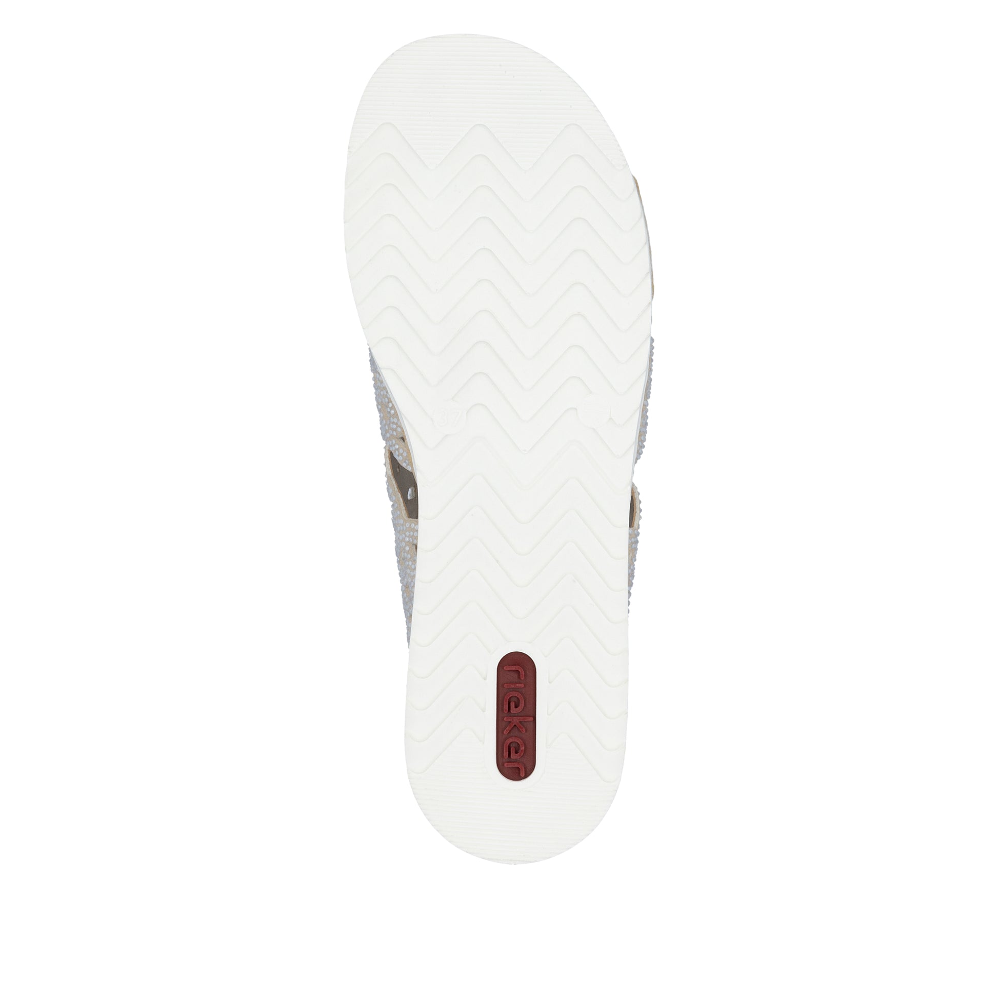 Beige Slip-On Sandals for Women | Rieker V0689-63