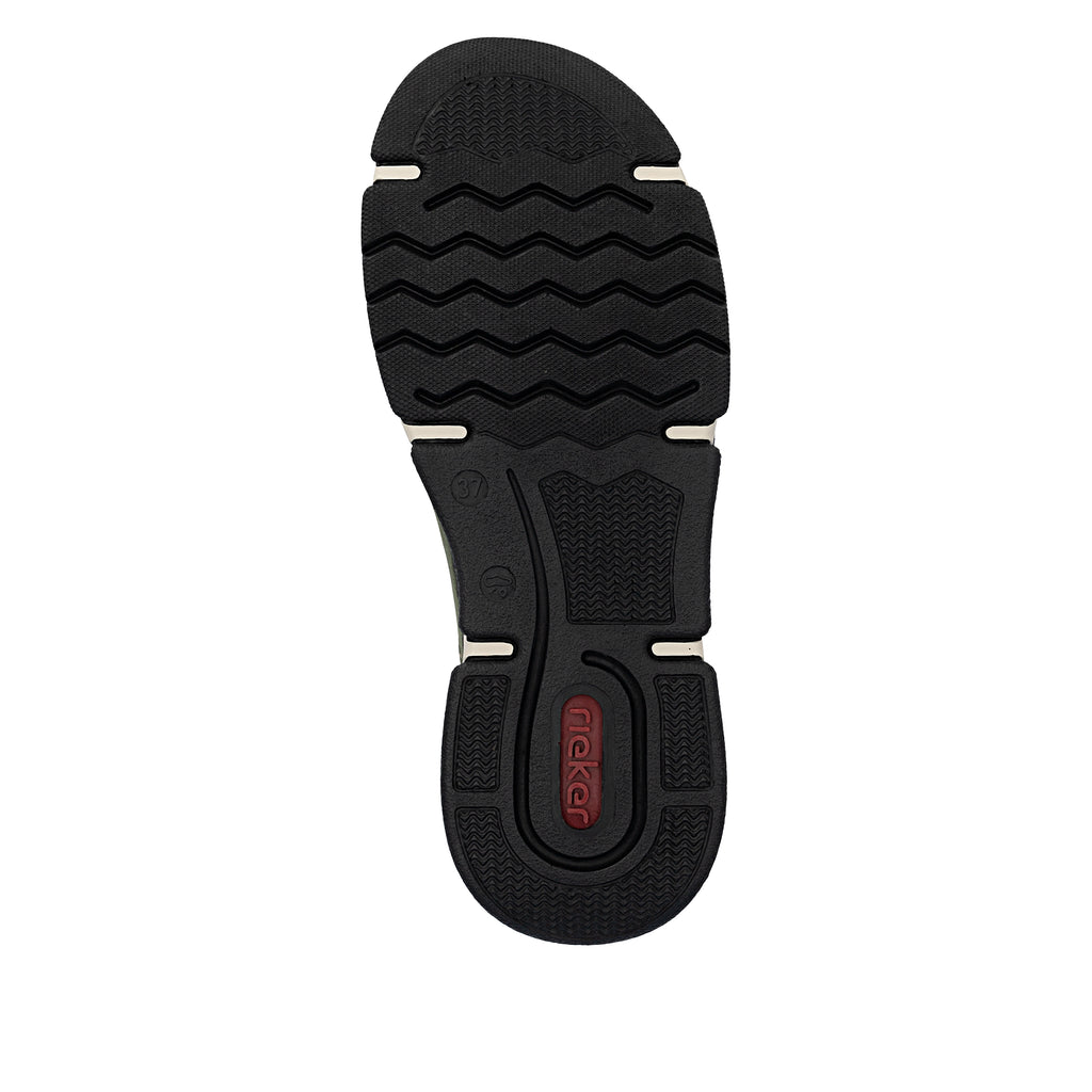 Green Elasticated Shoes for Women | Rieker 45973-54