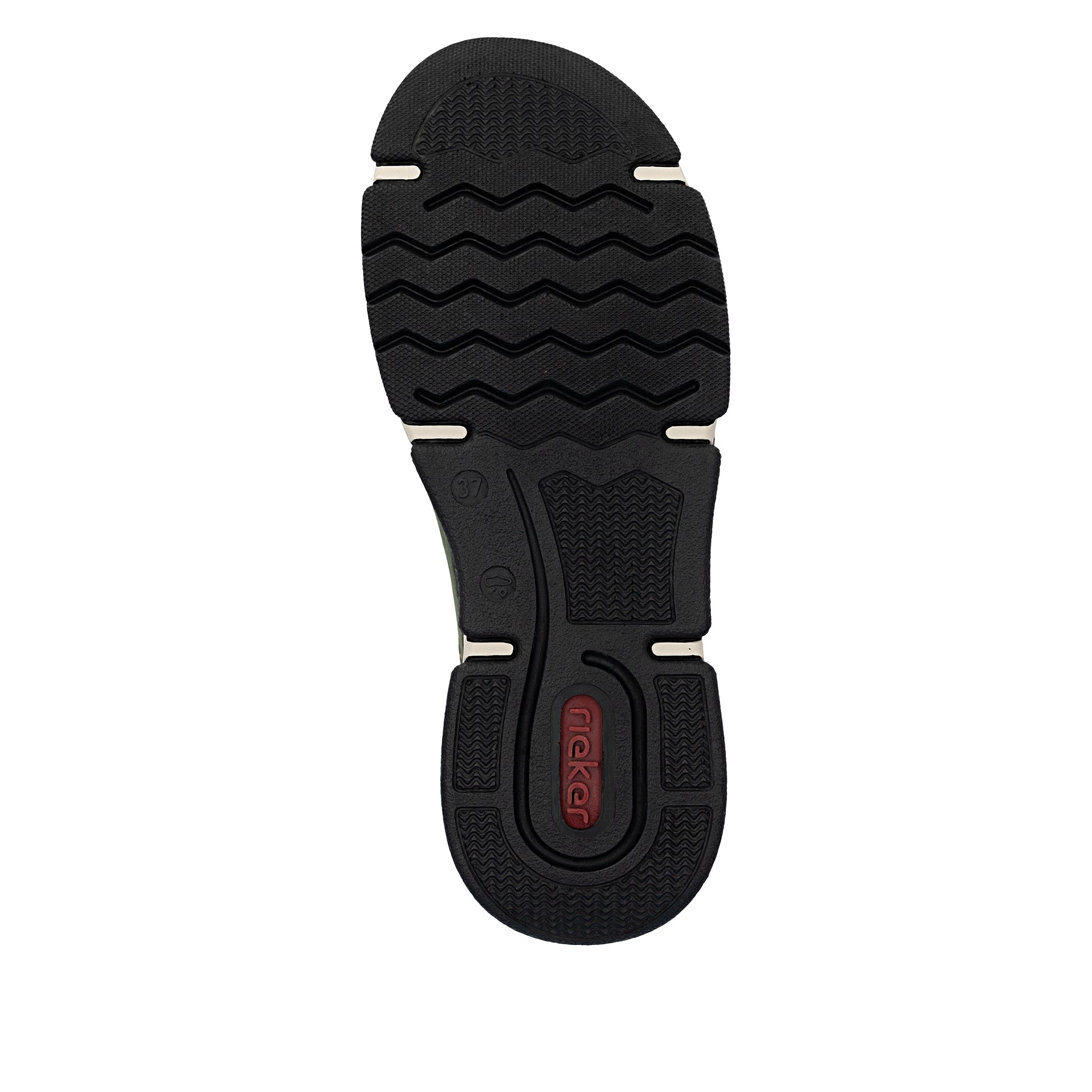 Green Elasticated Shoes for Women | Rieker 45973-54