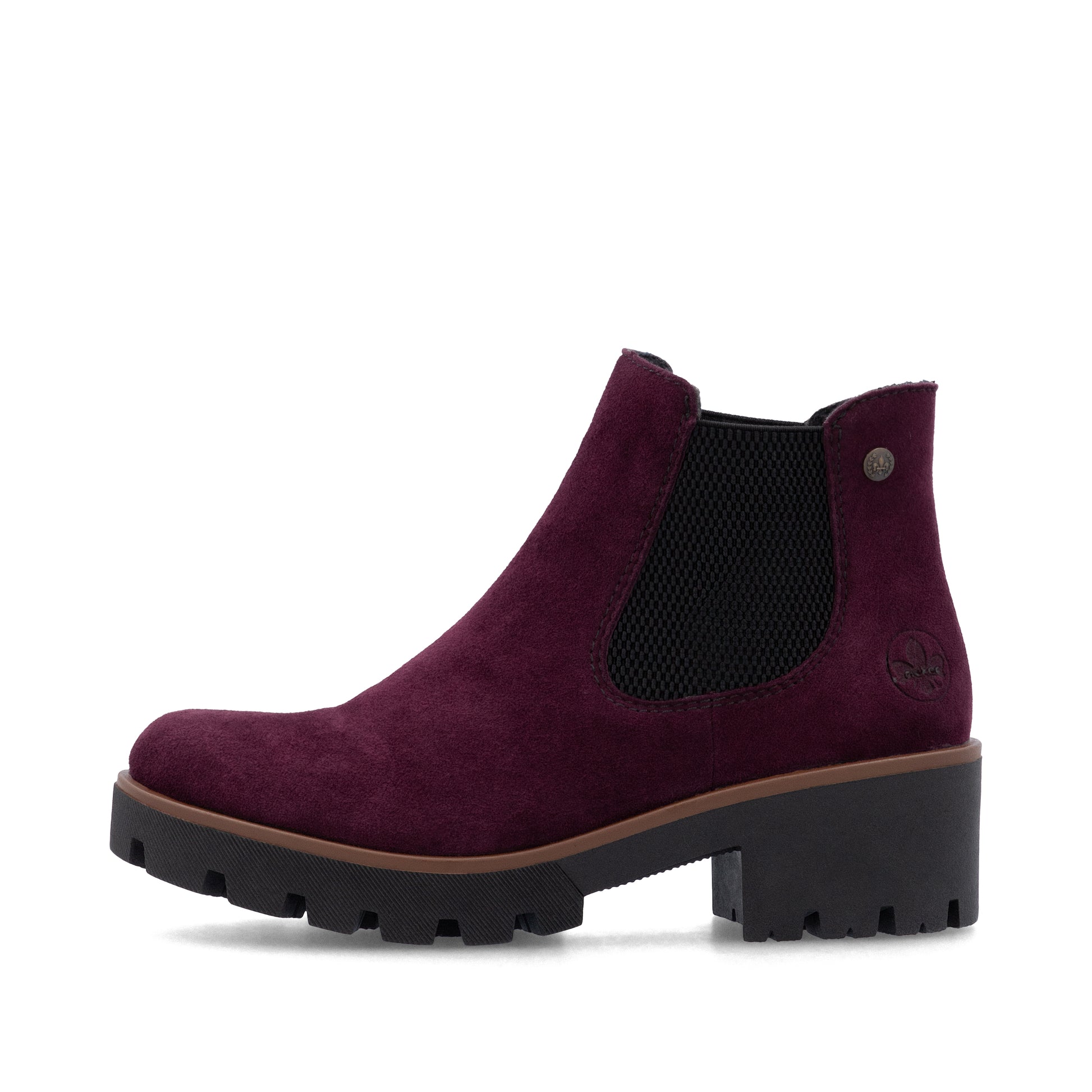 Red Elasticated Boots for Women | Rieker 79265-30