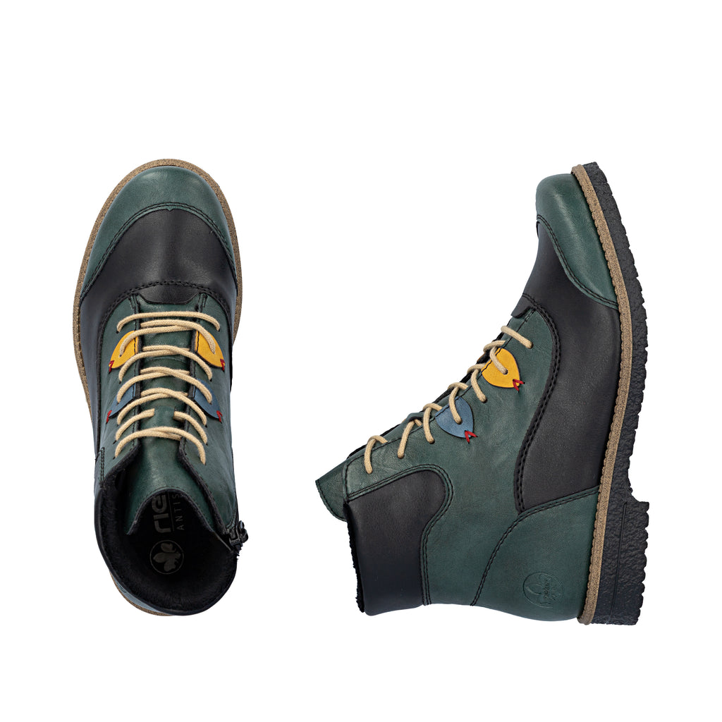 Multi Zip Boots for Women | Rieker 73510-90