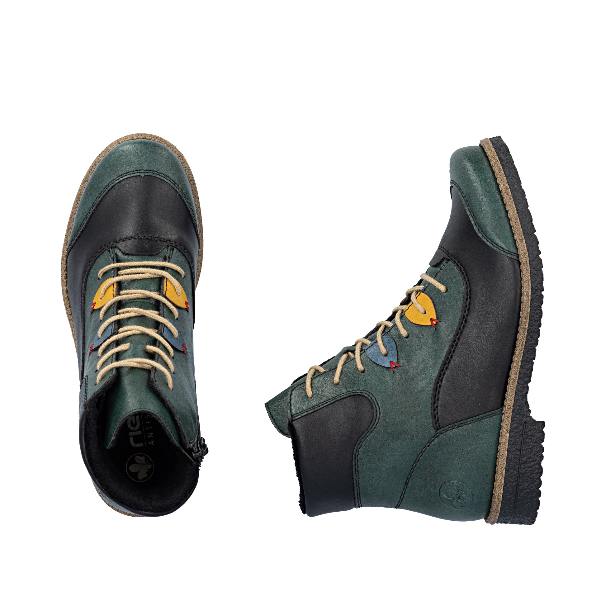Multi Zip Boots for Women | Rieker 73510-90