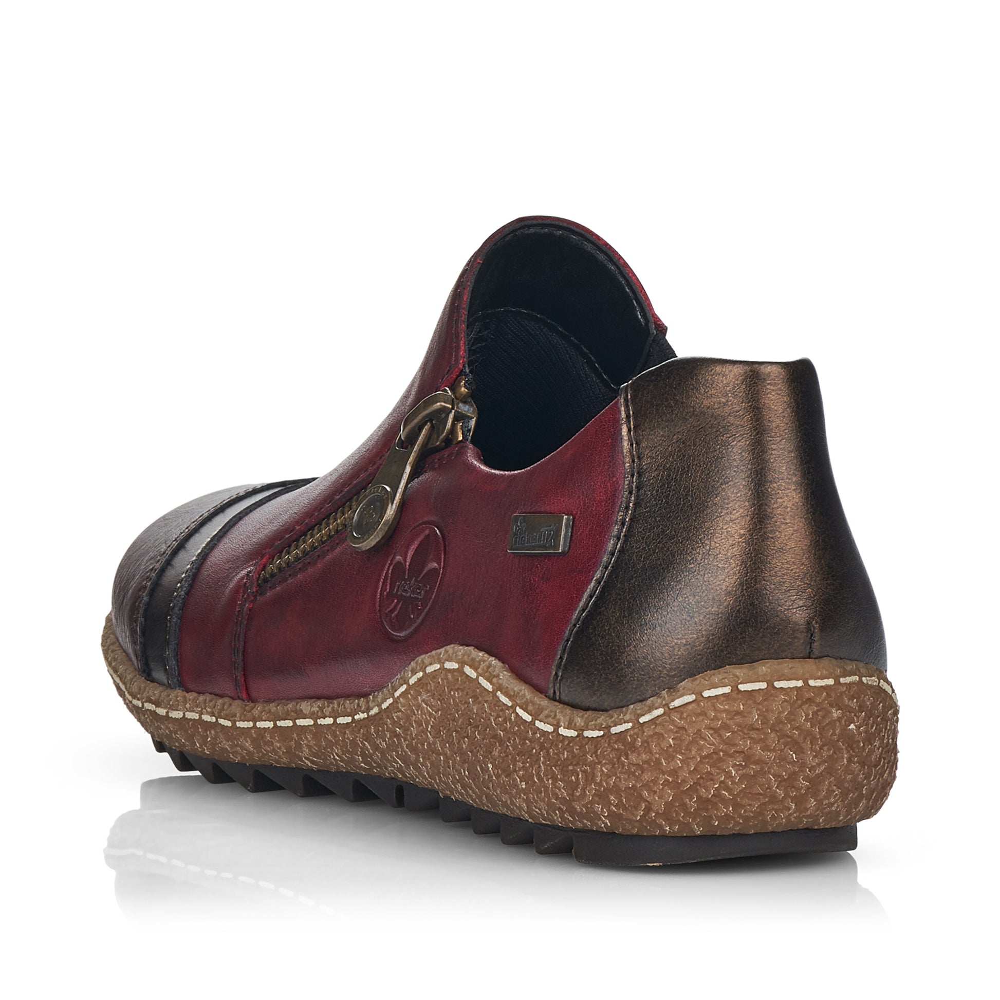 Red Zip Shoes for Women | Rieker L7571-25