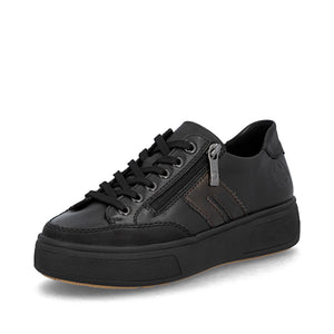 Black Zip Shoes for Women Rieker M7711-00 –
