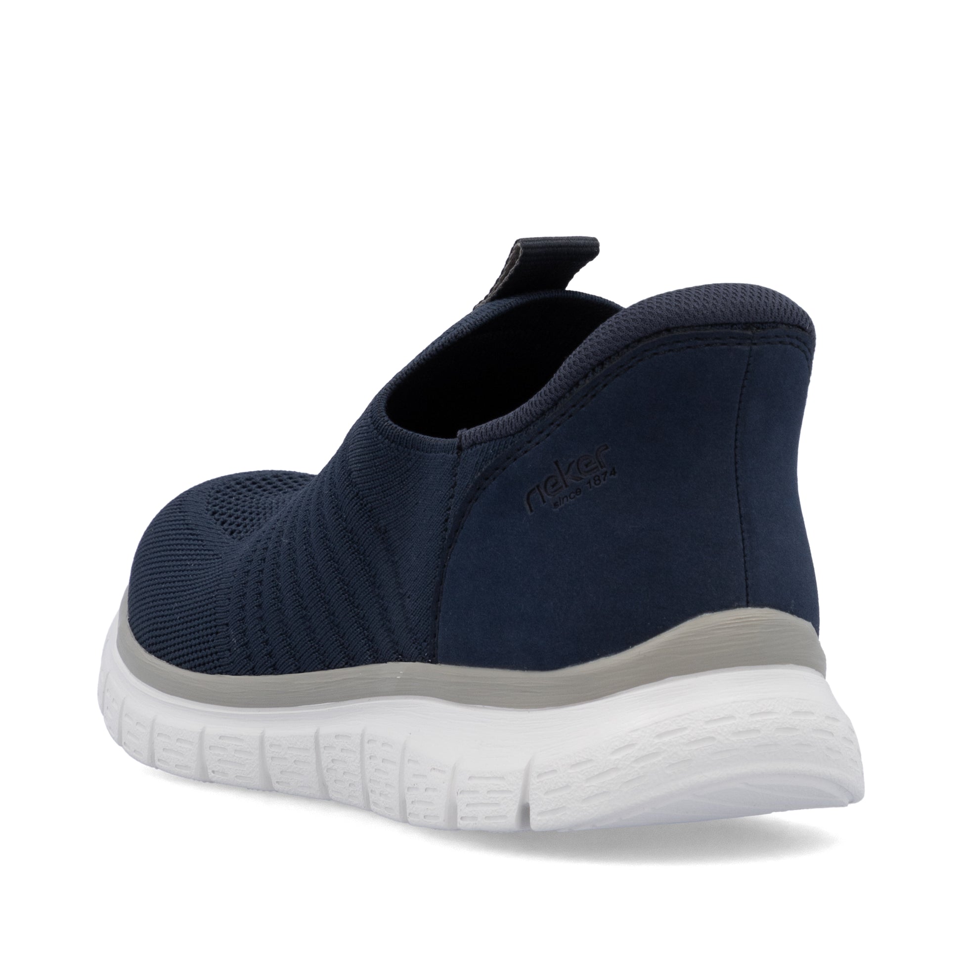 Blue Elasticated Shoes for Men | Rieker B6659-14