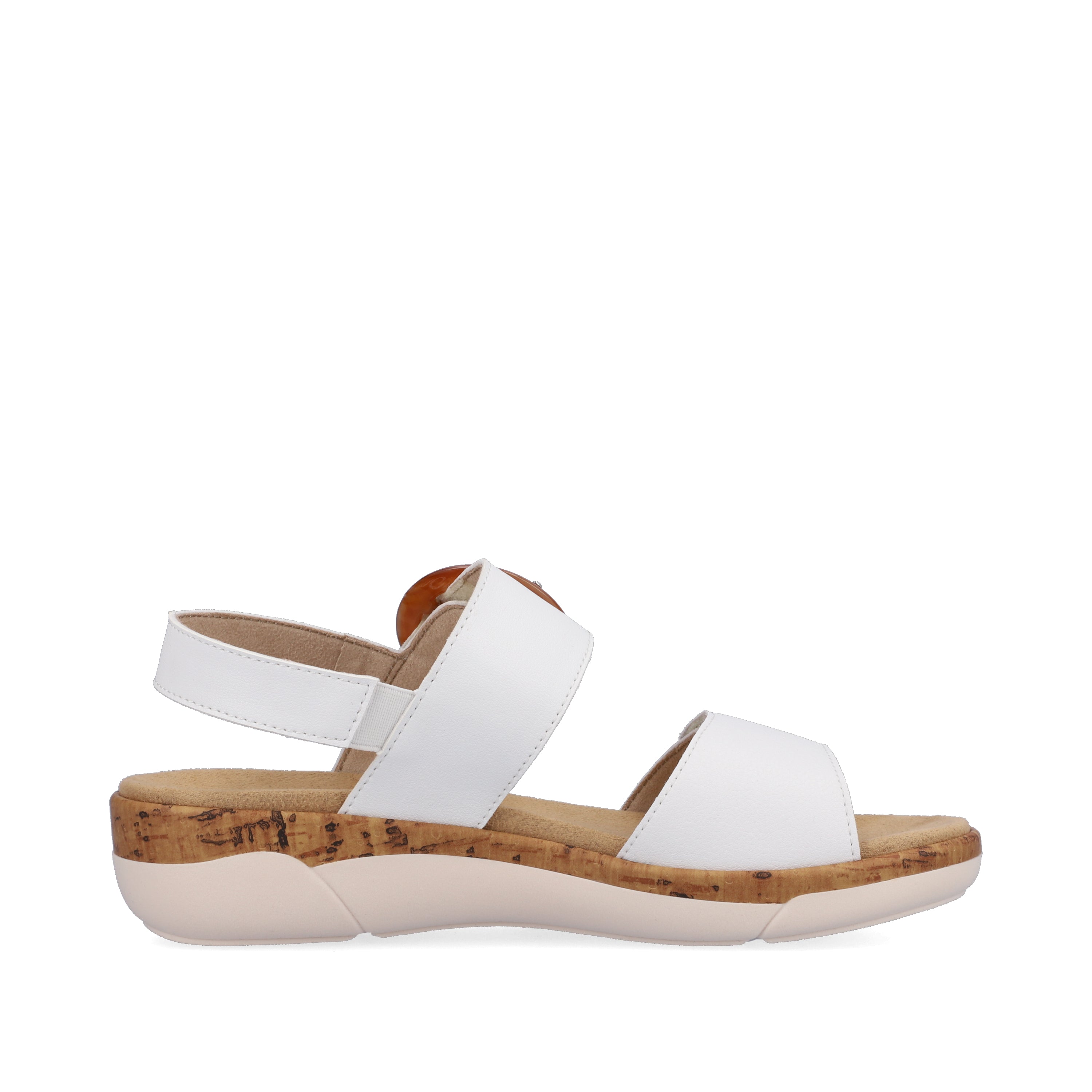 remonte Women's Sandal - White | R6853-80
