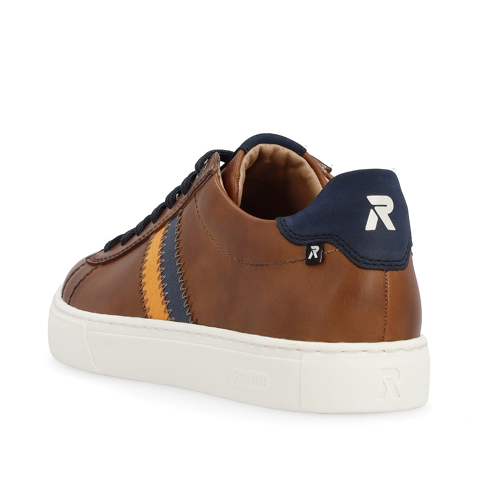 Brown Elasticated Shoes for Men | Rieker U0705-24