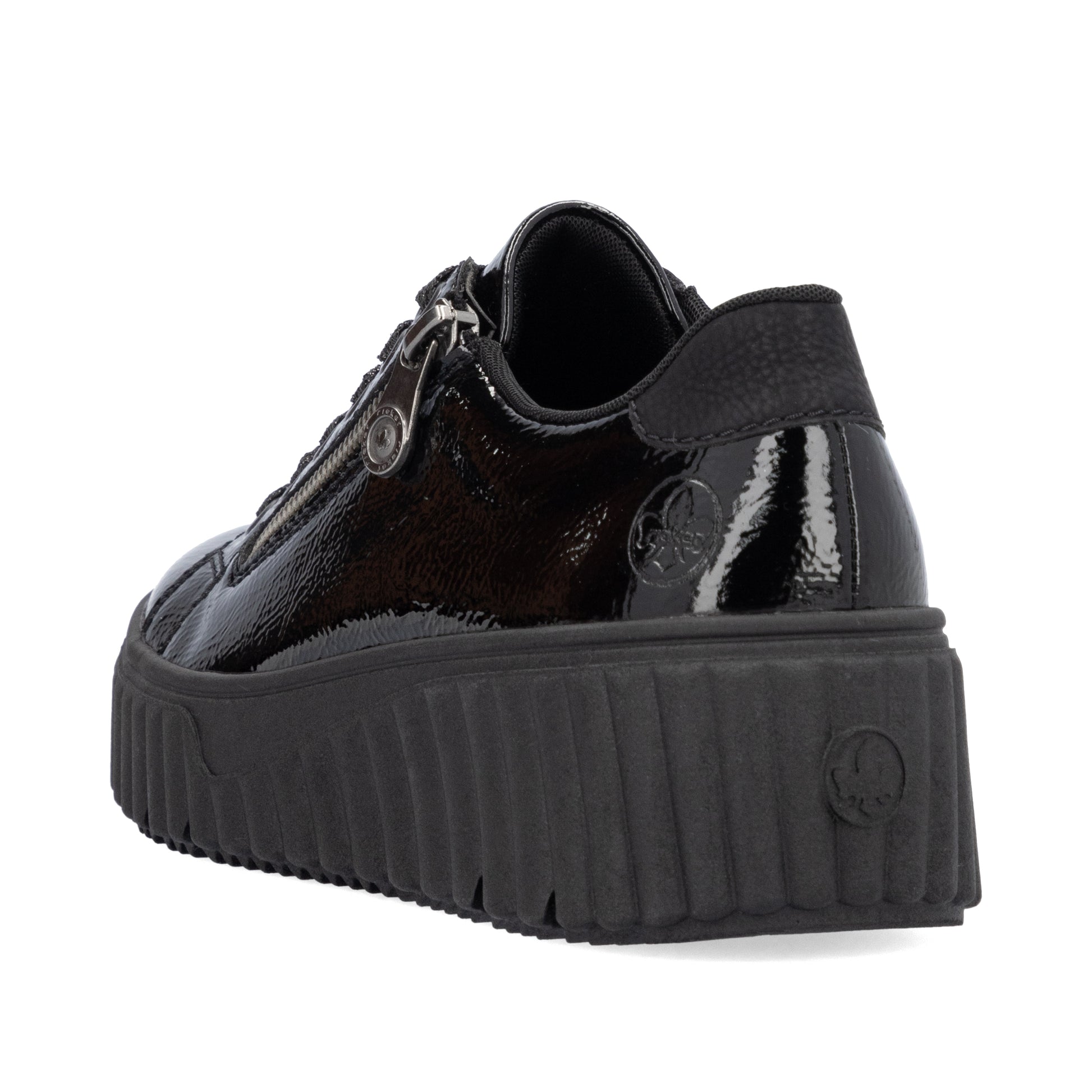 Black Zip Shoes for Women | Rieker N2501-00