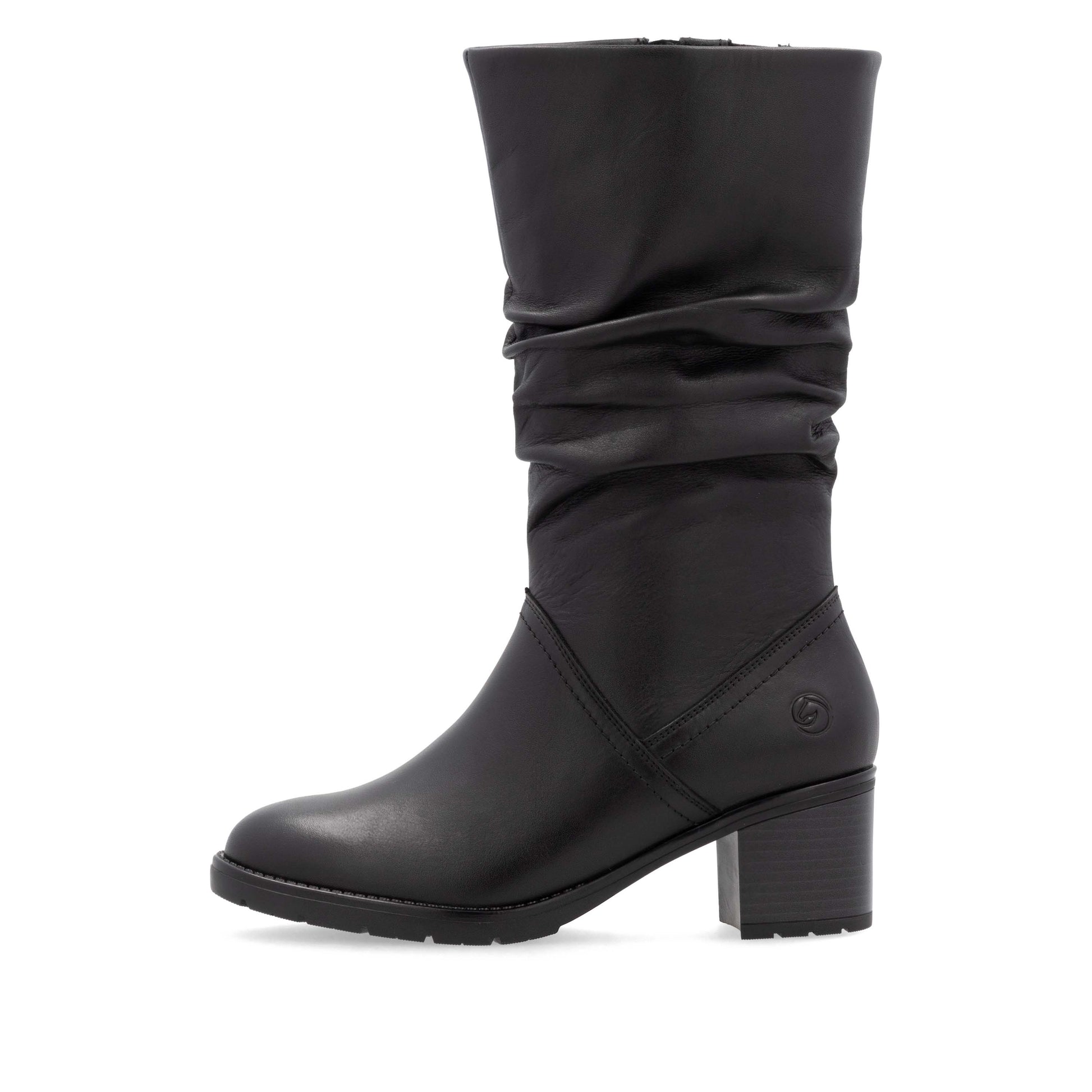 Black Zip Boots for Women | Remonte D2A70-00