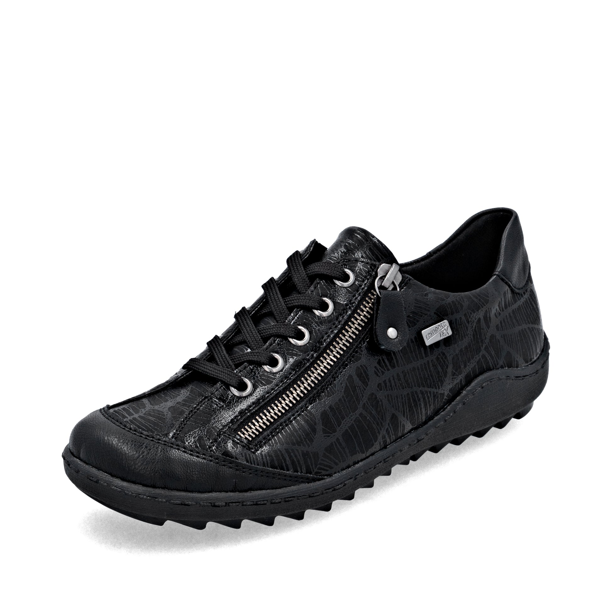Black Zip Shoes for Women | Remonte R1402-00