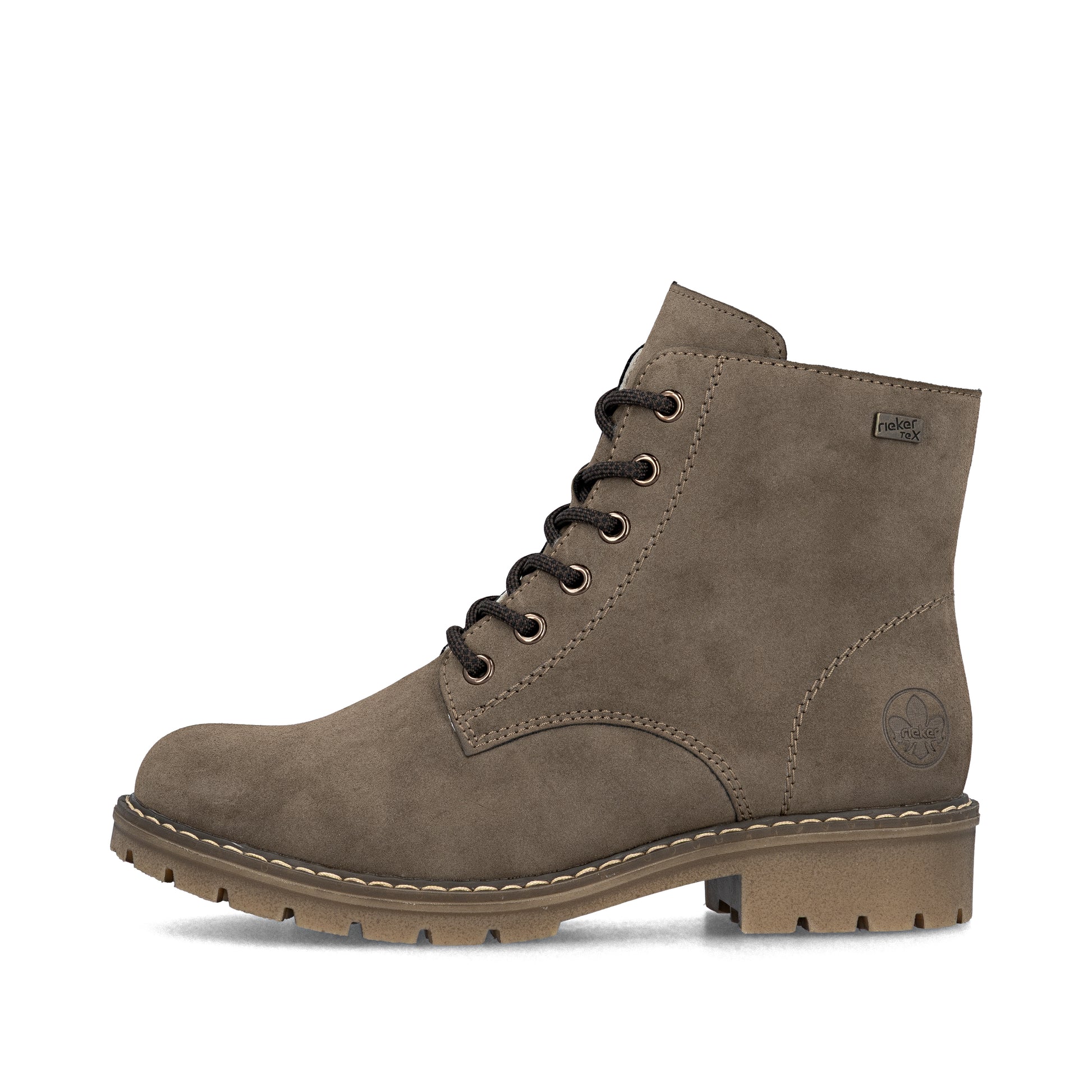 Brown Zip Boots for Women | Rieker Y9103-24