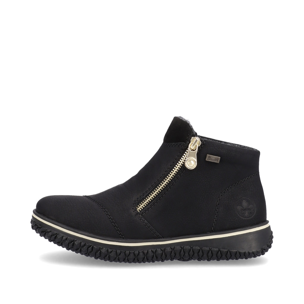 Black Zip Boots for Women | Rieker Z4265-00