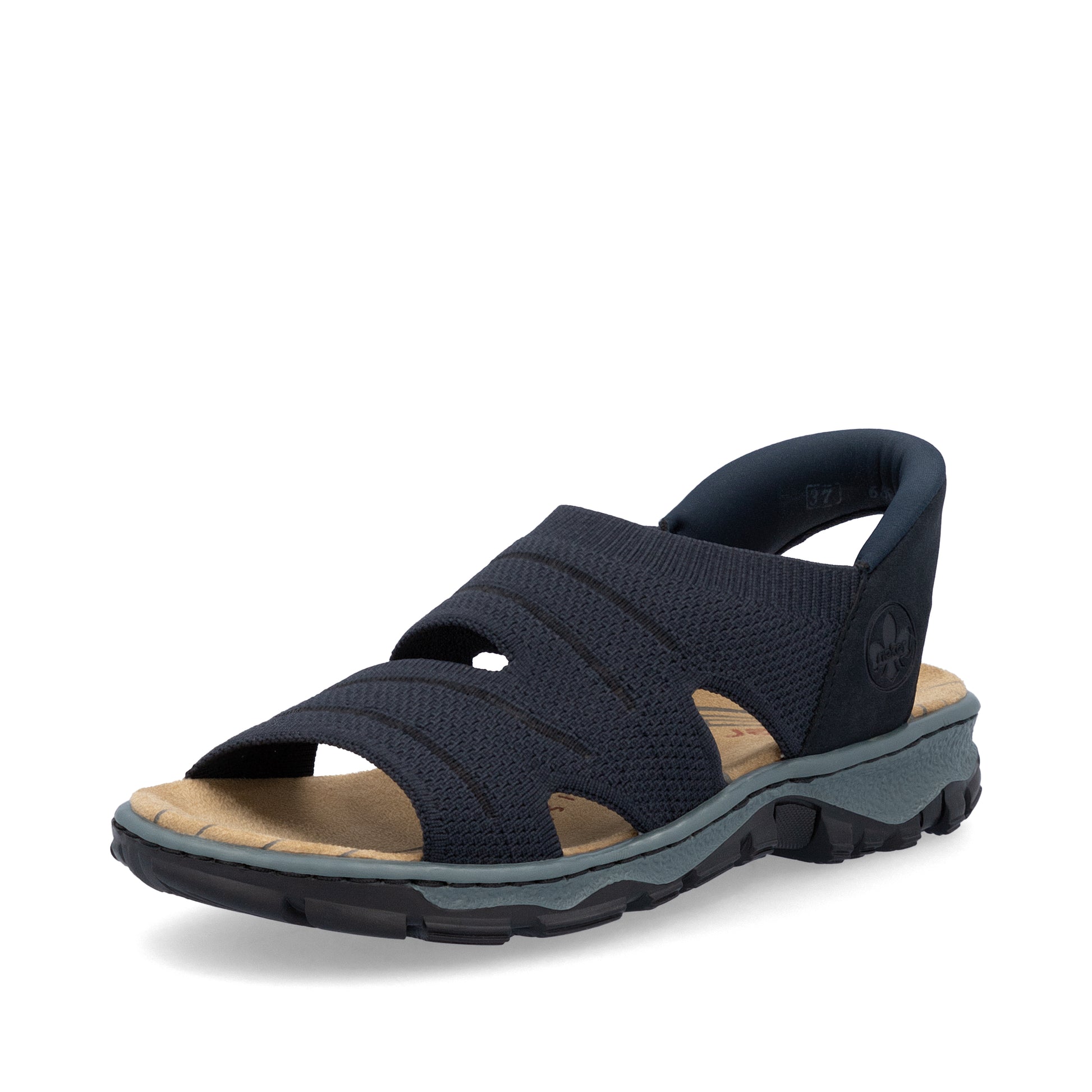 Blue Elasticated Sandals for Women | Rieker 68895-14