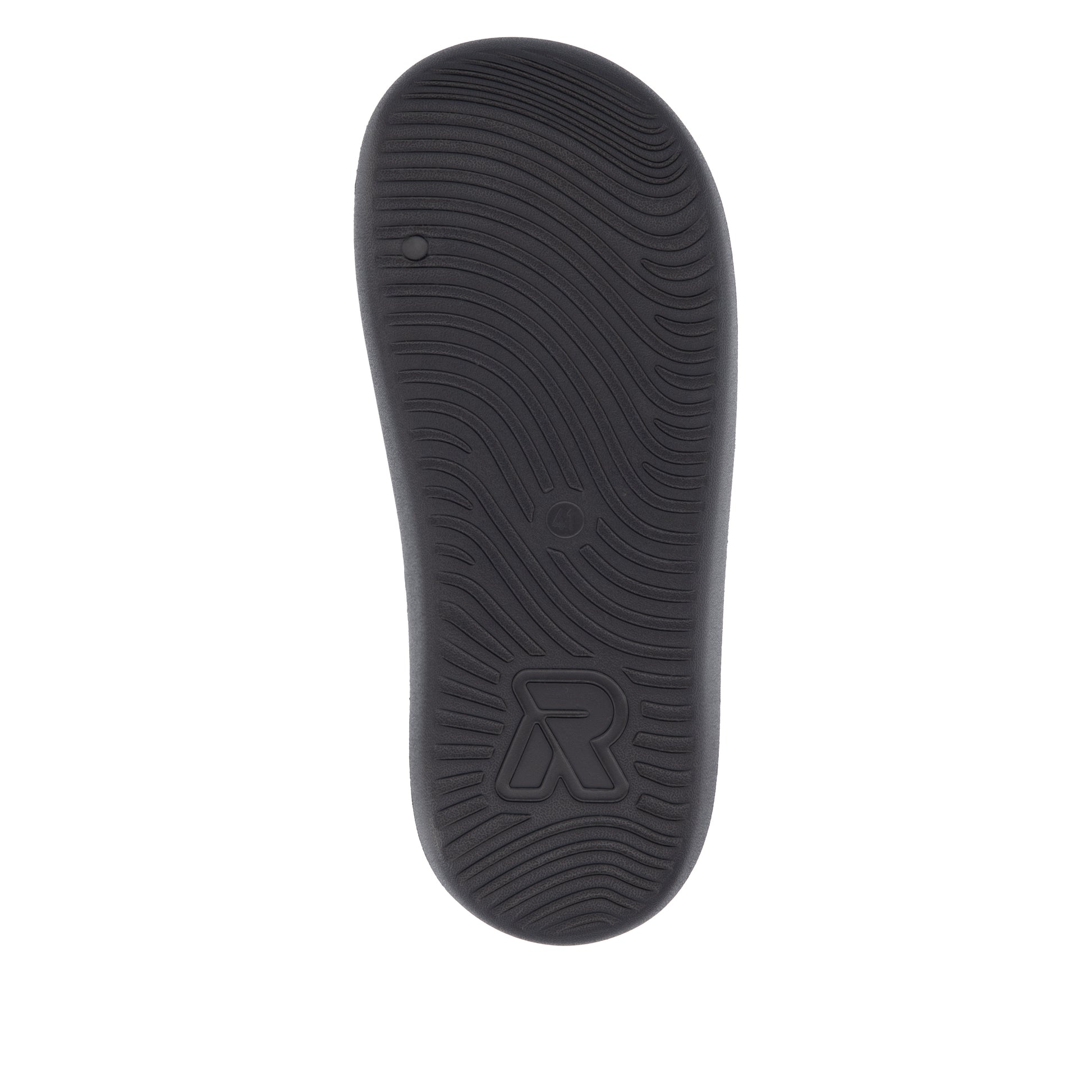 Black Slip-On Sandals for Men | Rieker U3450-00