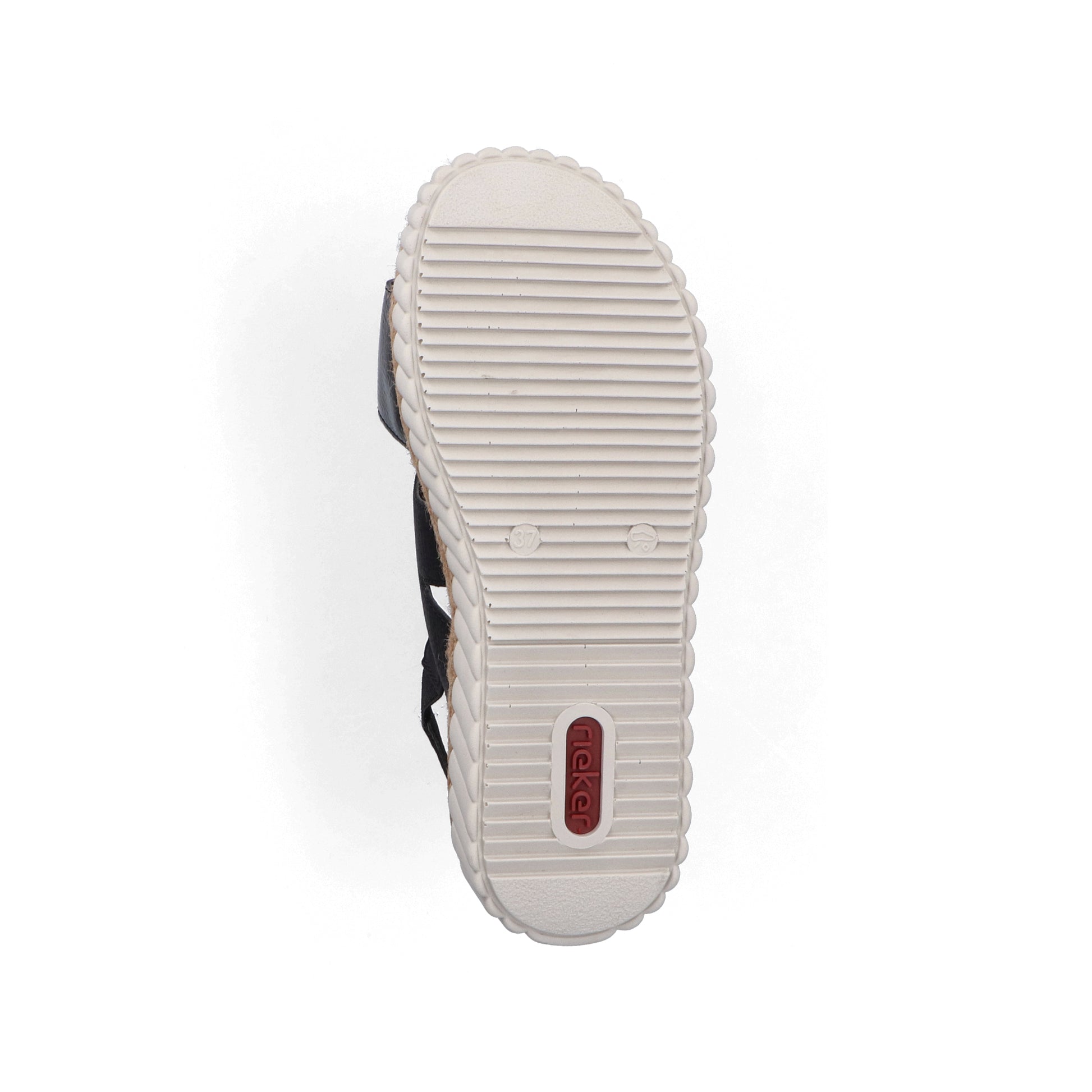 Black Hook & Loop Sandals for Women | Rieker 69260-00