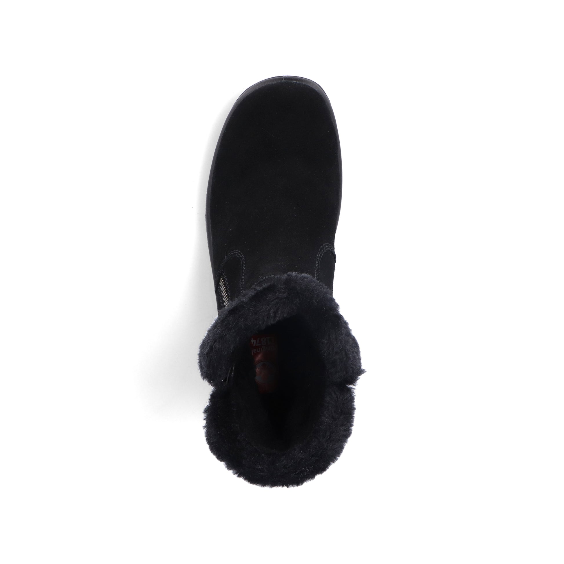 Black Zip Boots for Women | Rieker L7162-00