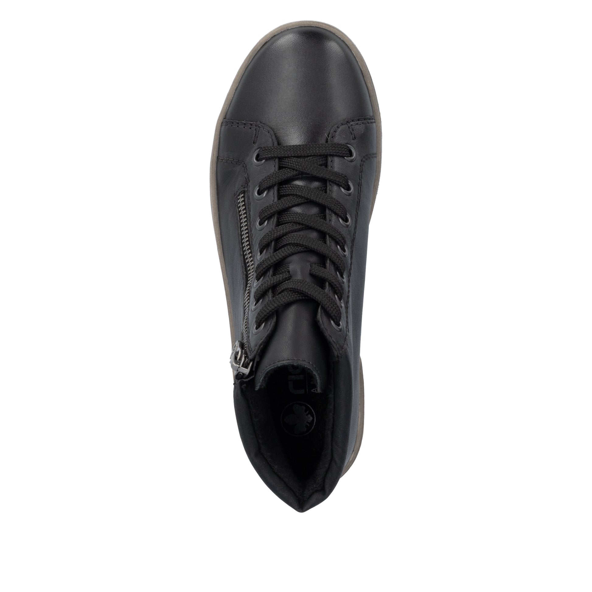 Black Zip Boots for Women | Rieker X0709-01