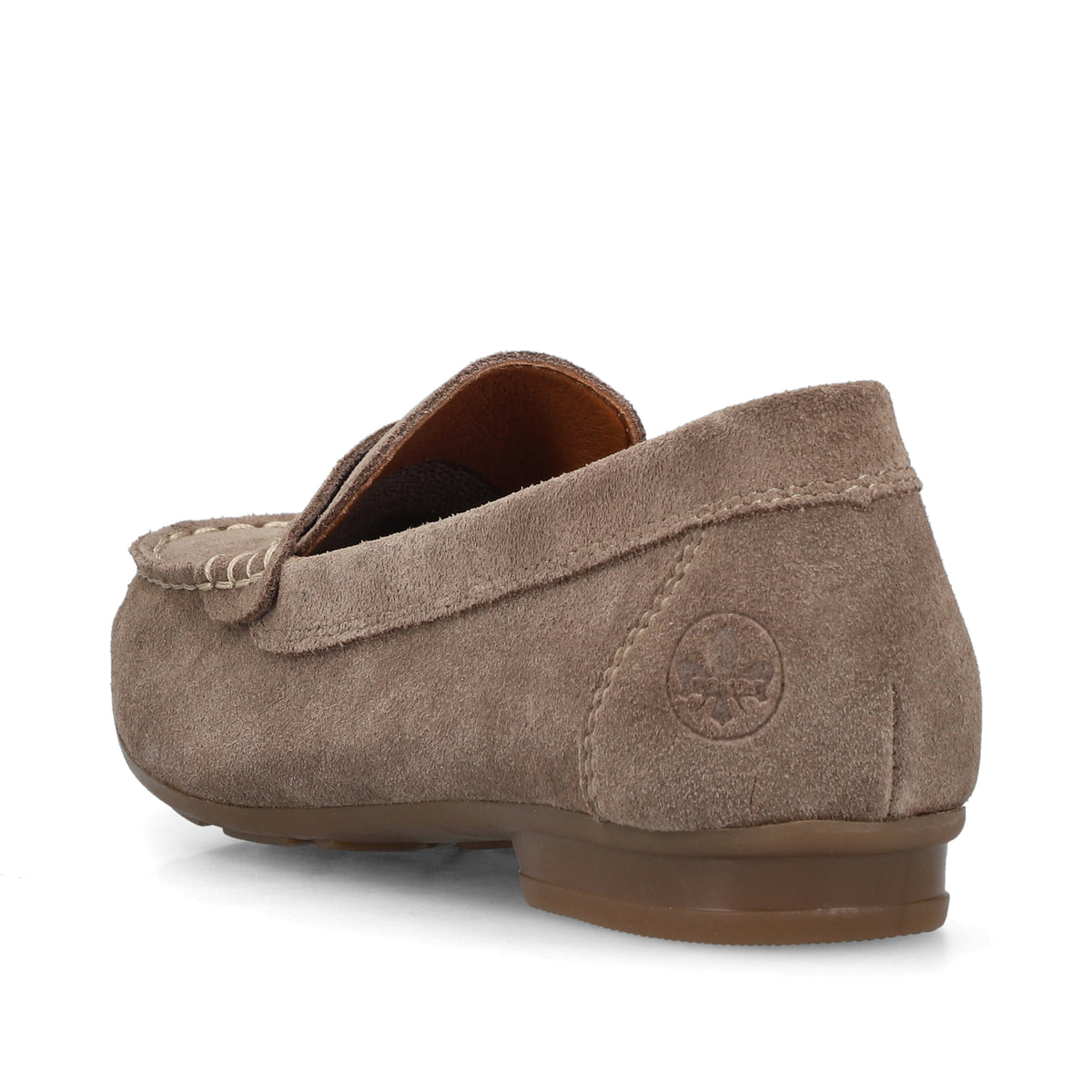 Rieker Women's Beige Loafer Shoe | 40051-62