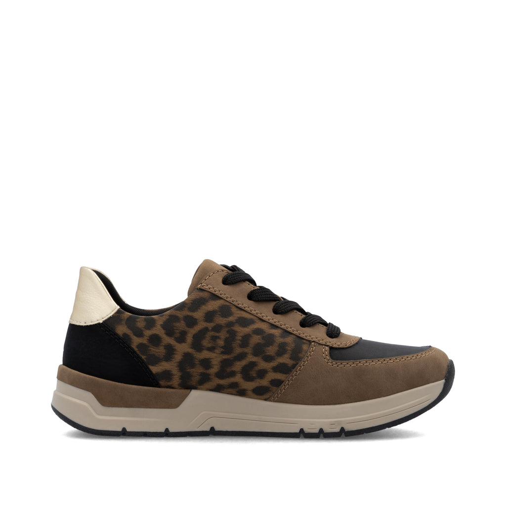 Brown Zip Shoes for Women | Rieker 58902-24