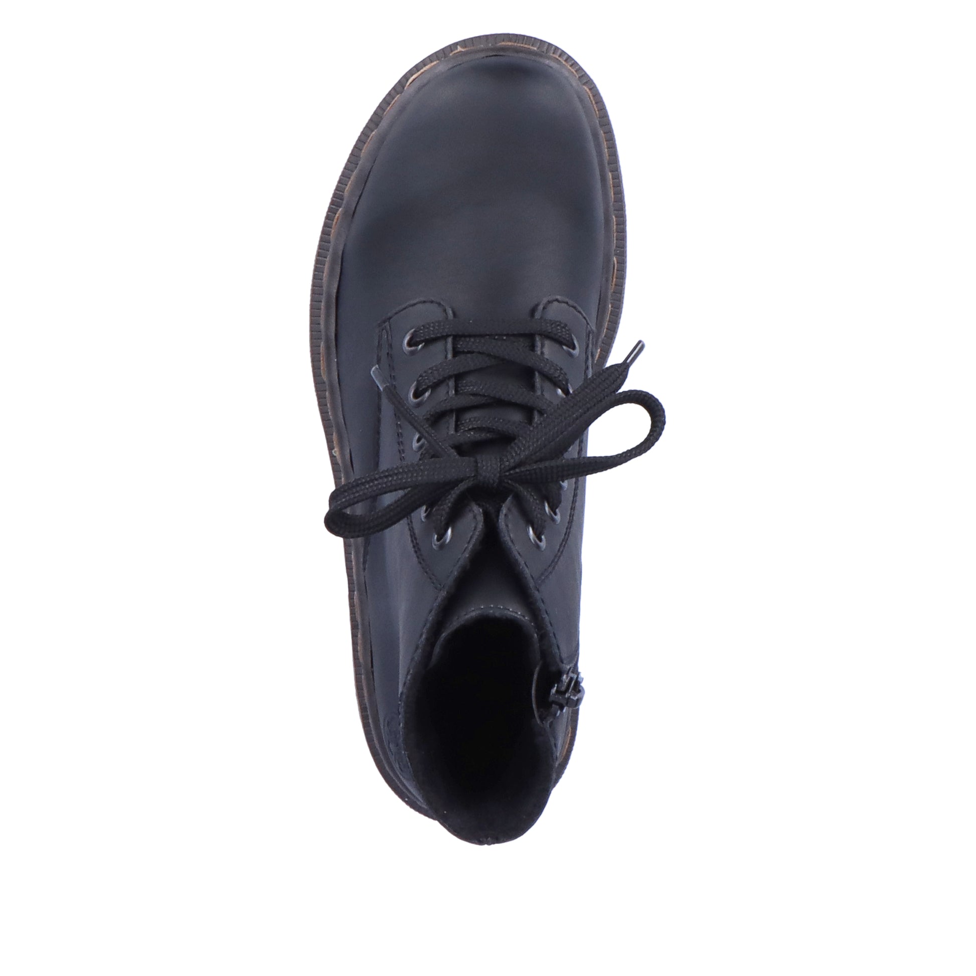 Black Zip Boots for Women | Rieker 78240-00