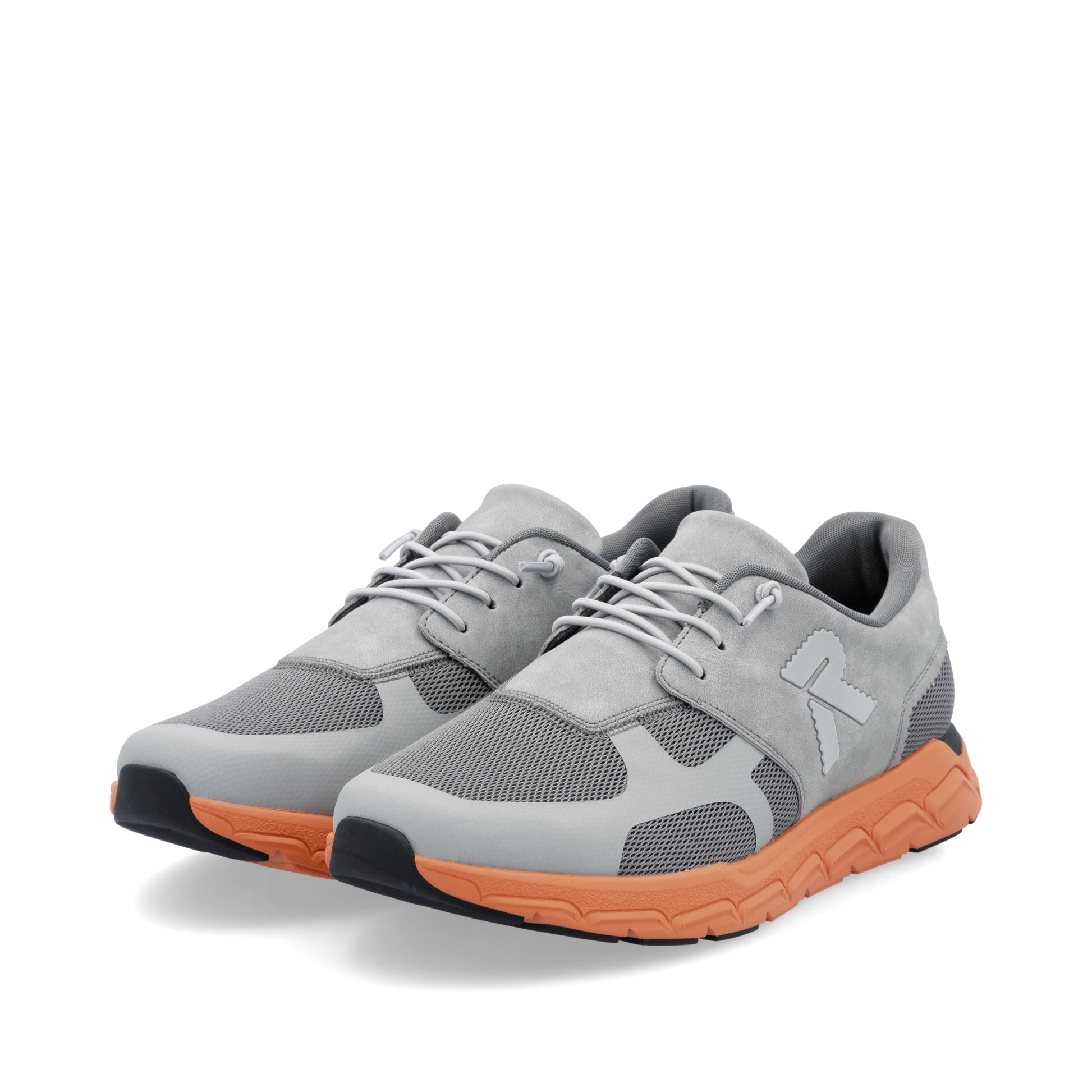 Grey Elasticated Shoes for Men | Rieker 09100-45