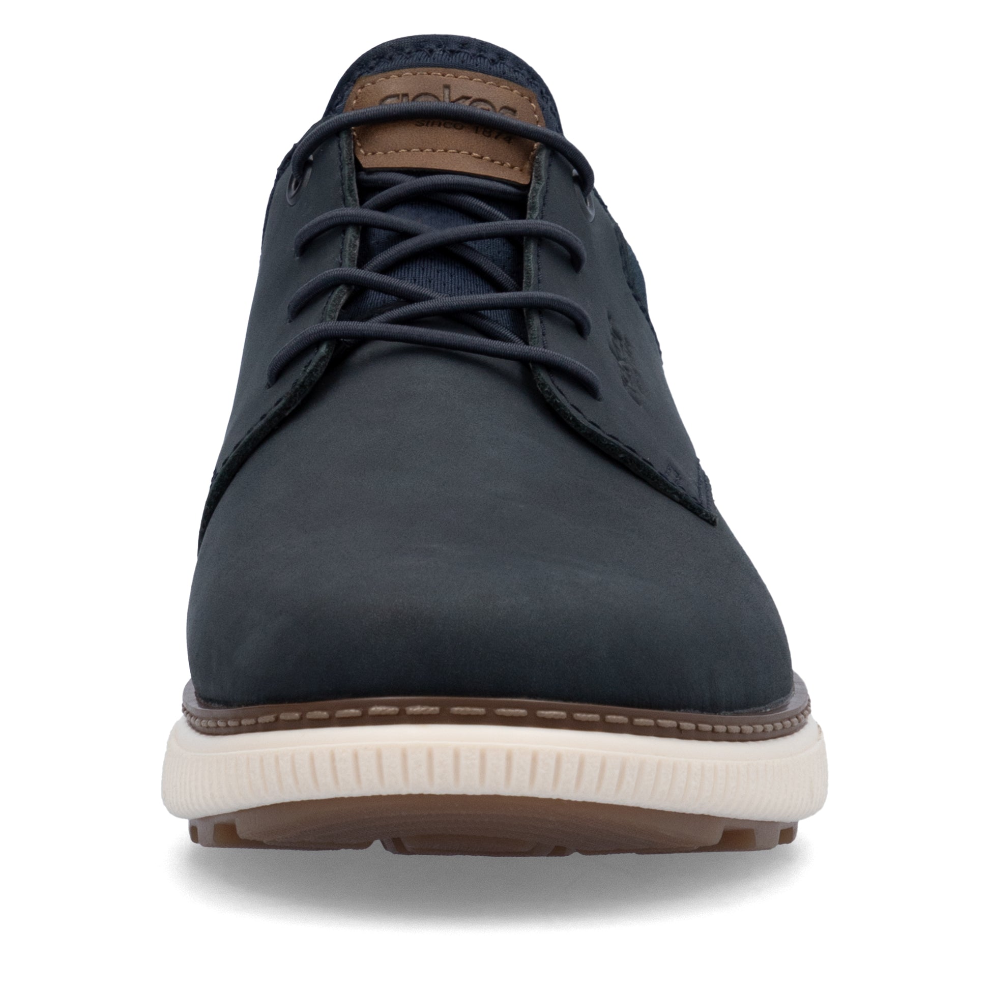Blue Elasticated Shoes for Men | Rieker B3357-14