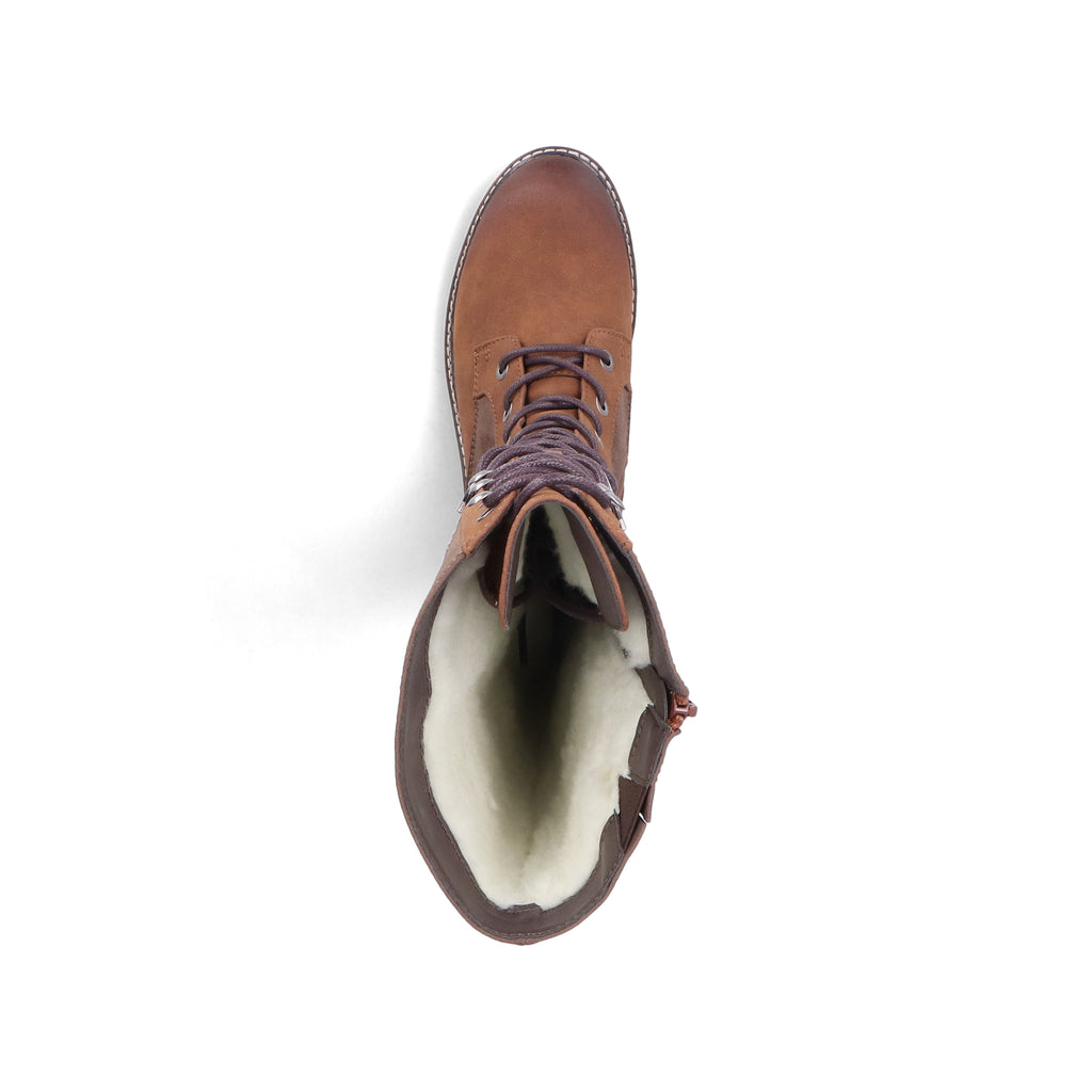 Brown Zip Boots for Women | Rieker 94732-25