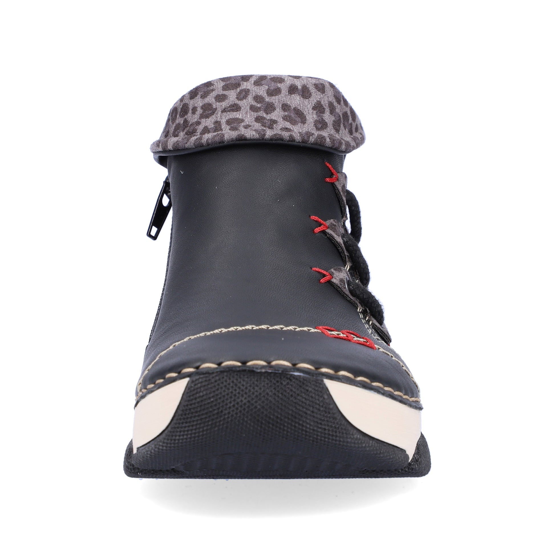 Black Zip Boots for Women | Rieker 45983-00