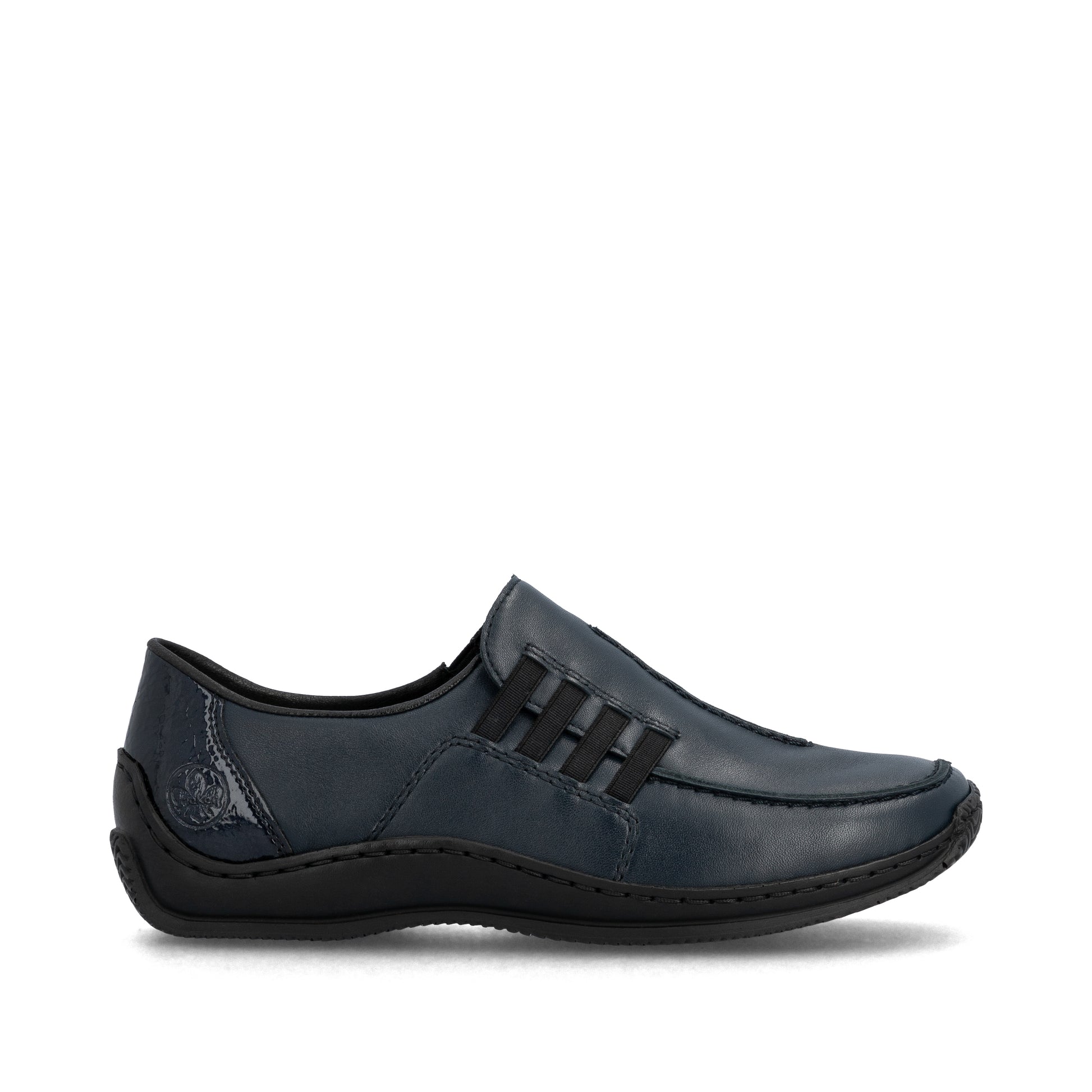 Blue Elasticated Shoes for Women | Rieker L1777-14
