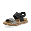 remonte Women's Sandal - Black | D1J53-02