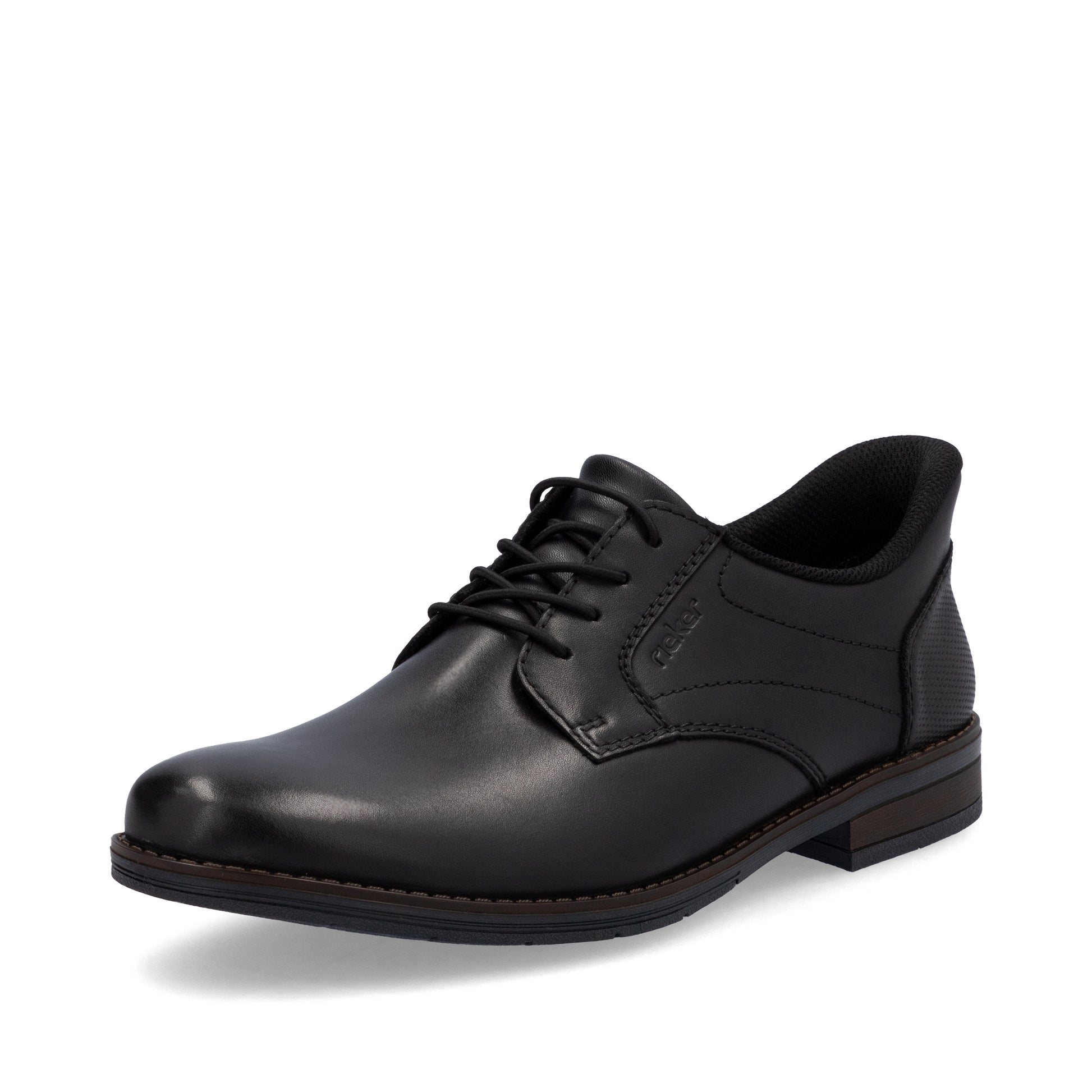 Black Elasticated Shoes for Men | Rieker 10353-00