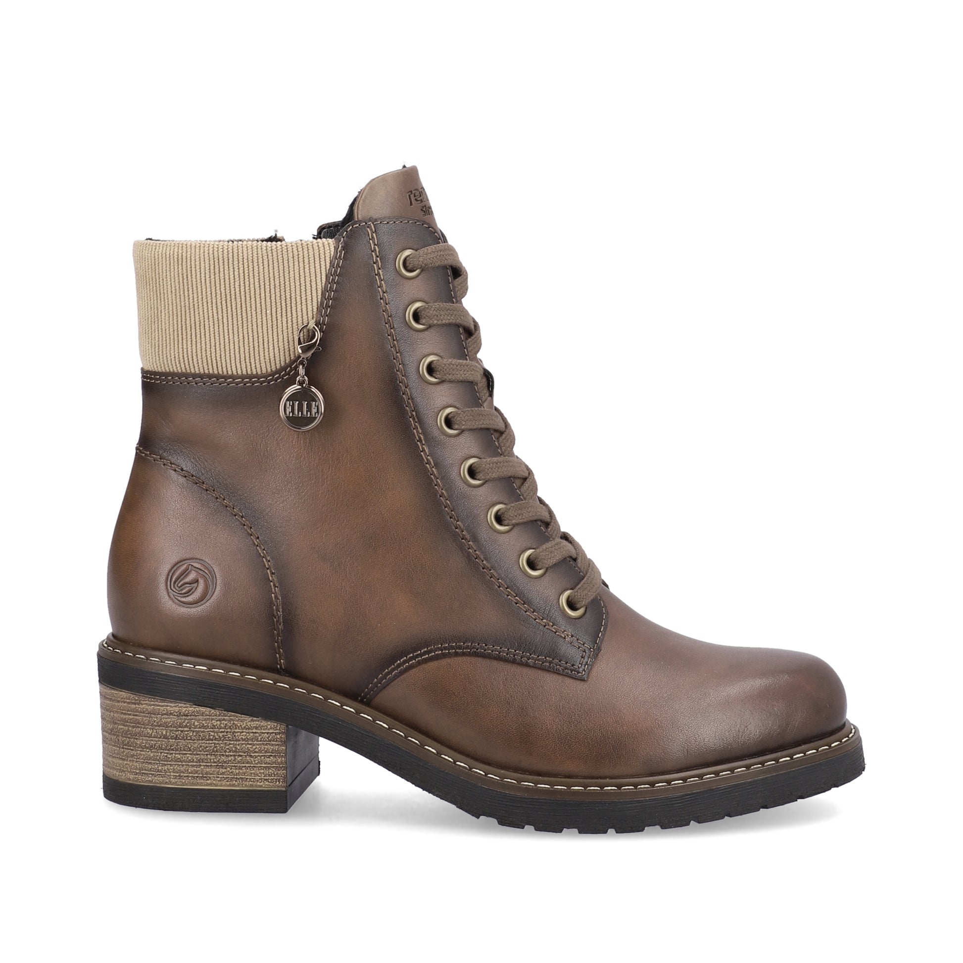 Brown Zip Boots for Women | Remonte D1A70-22